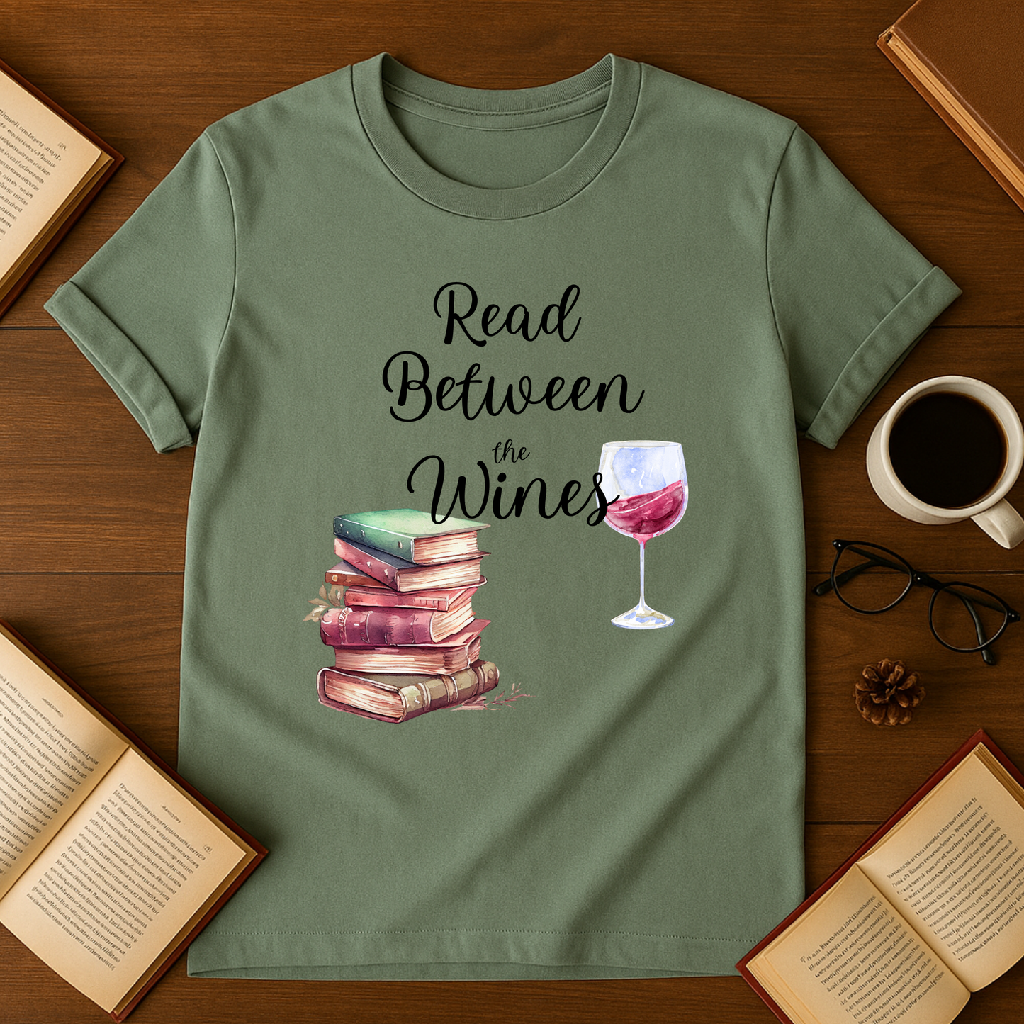 Read Between the Wines Softstyle T-Shirt