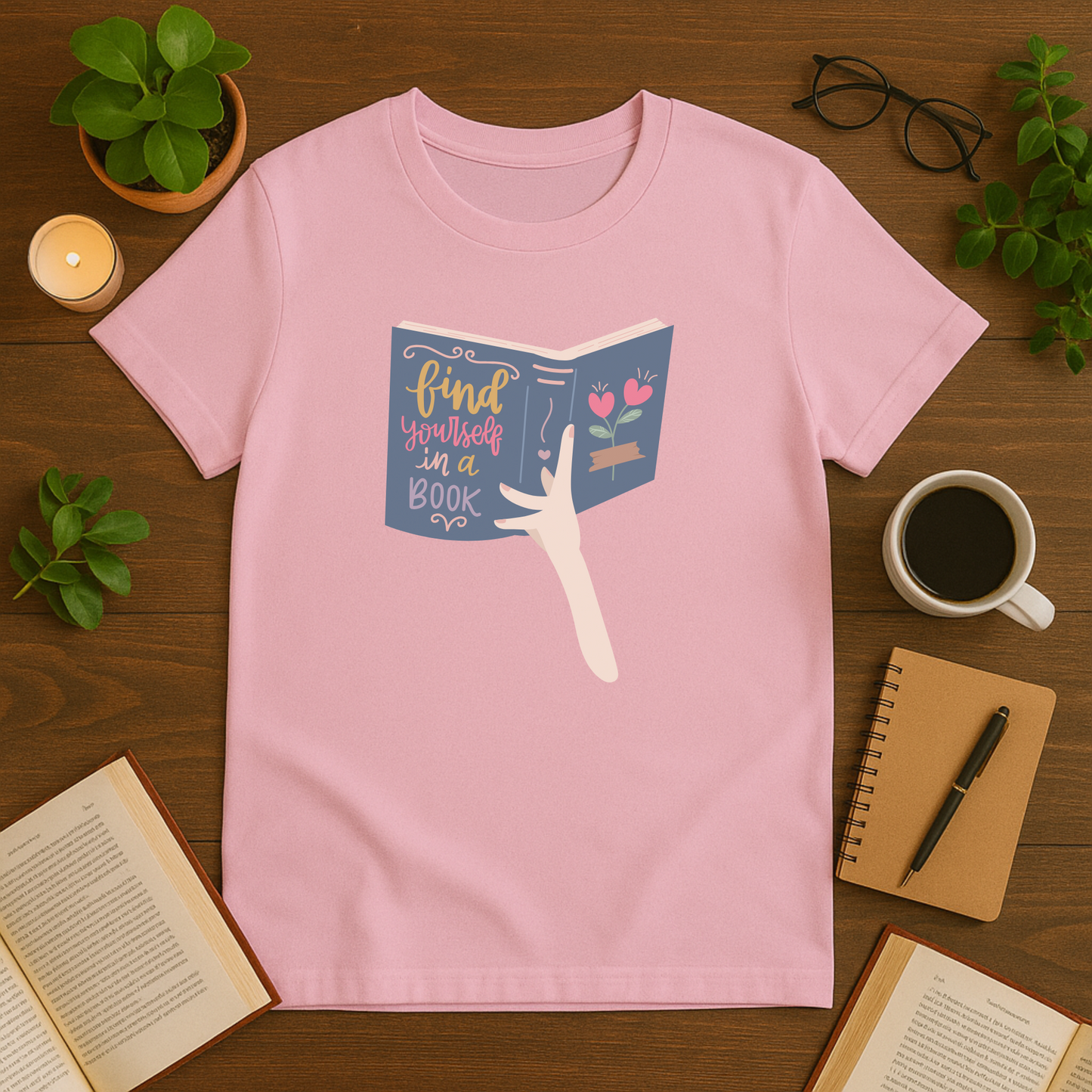 Find Yourself In A Book Softstyle T-Shirt