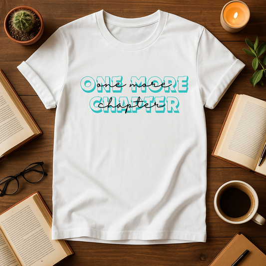 One More Chapter Text Softstyle T-Shirt