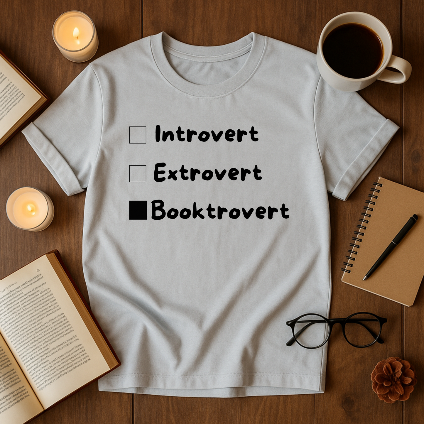 Introvert, Extrovert, Booktrovert Softstyle T-Shirt