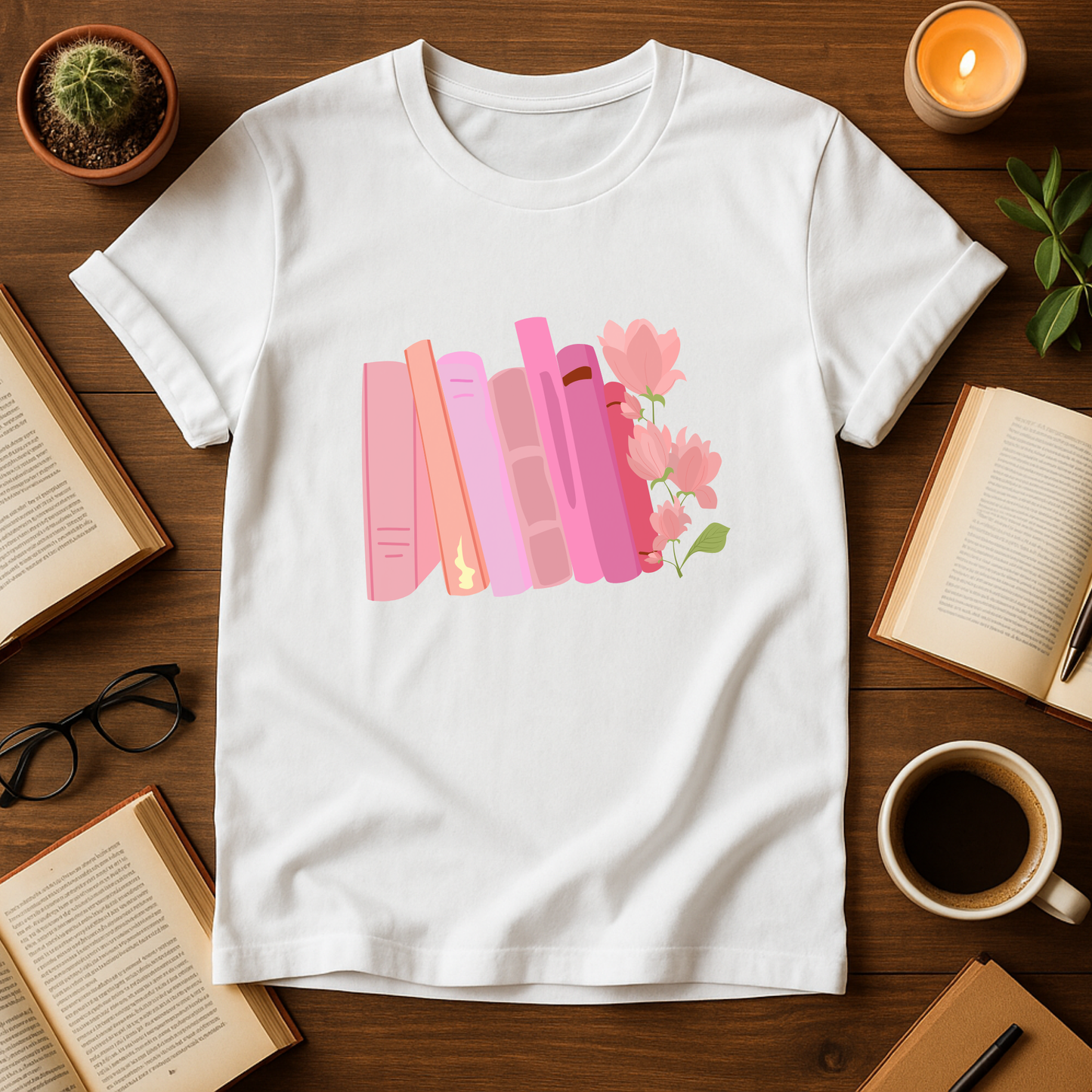Pink Books Softstyle T-Shirt