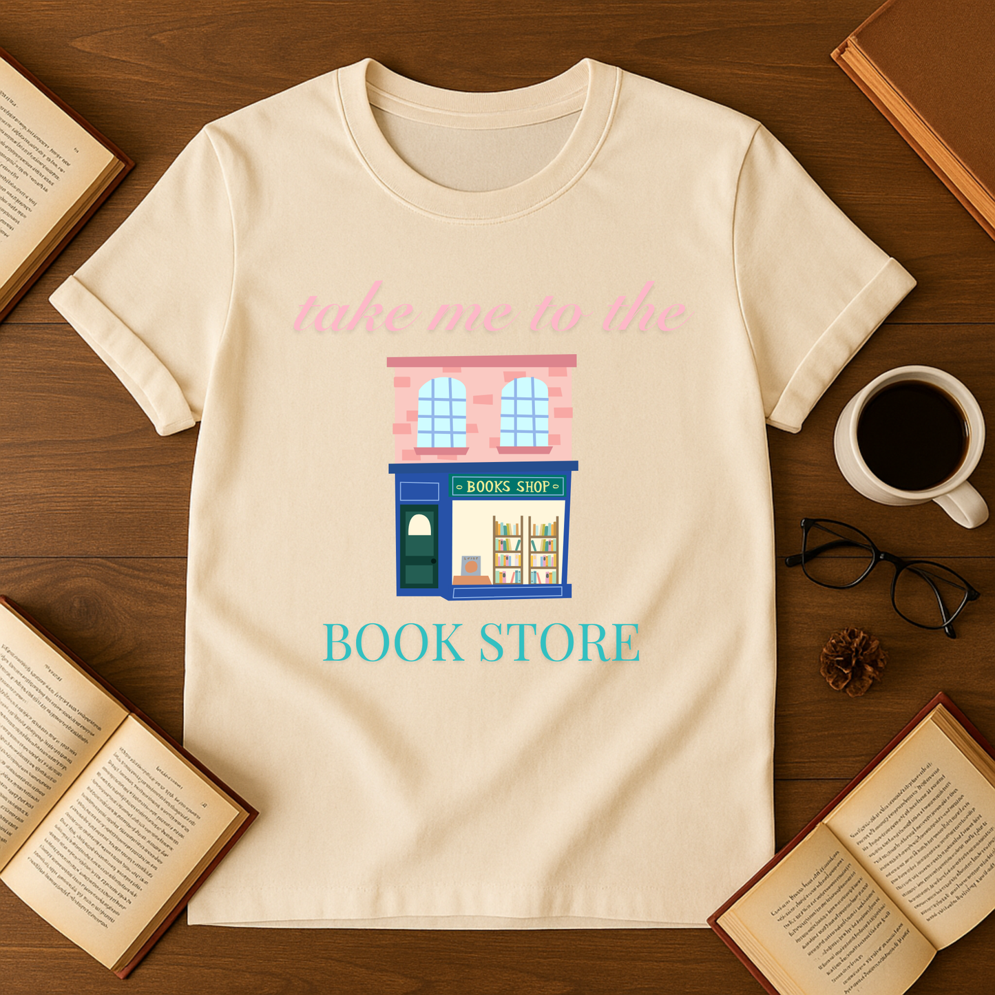 Take Me To The Bookstore Softstyle T-Shirt
