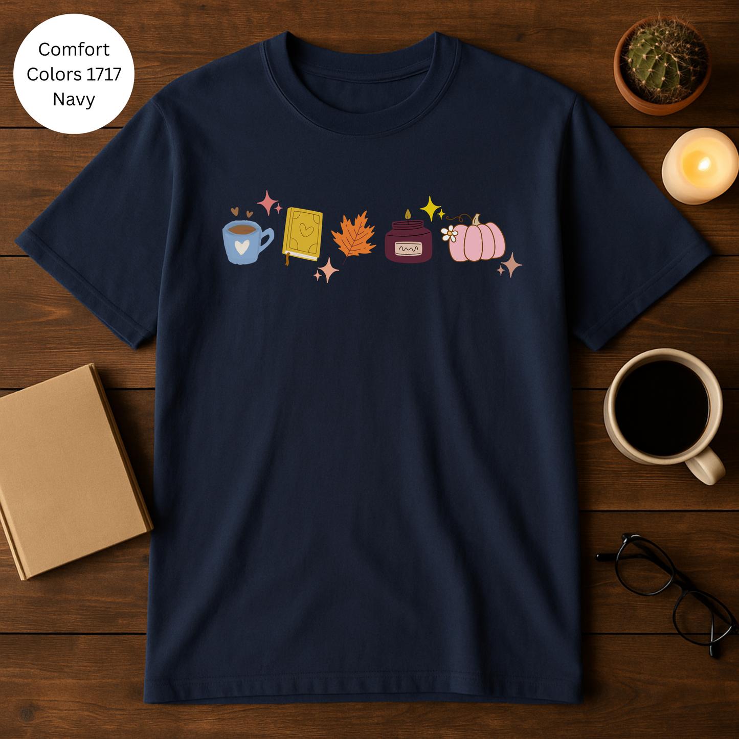 Autumn Vibes Cozy Fall T-shirt