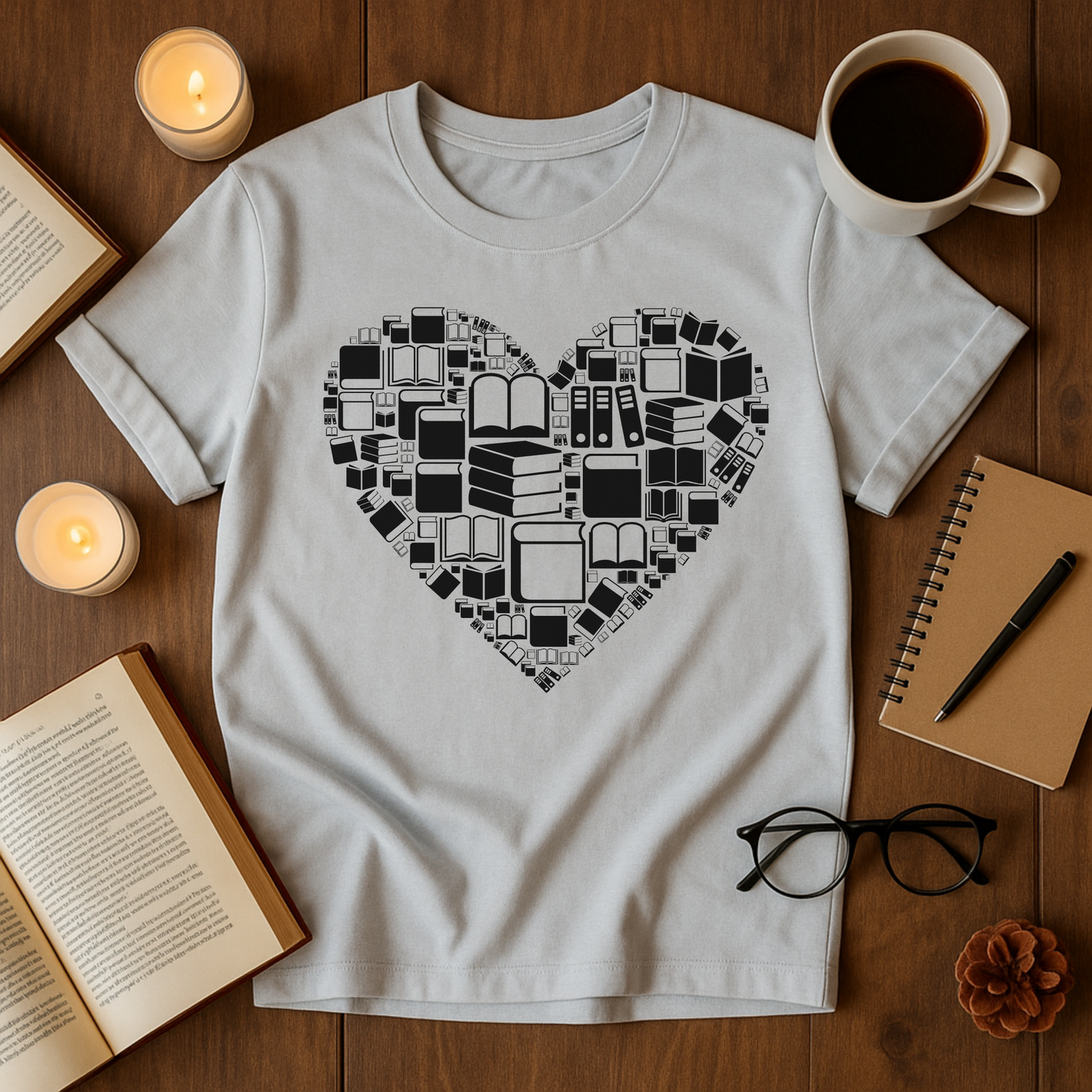 I Heart Books Softstyle T-Shirt
