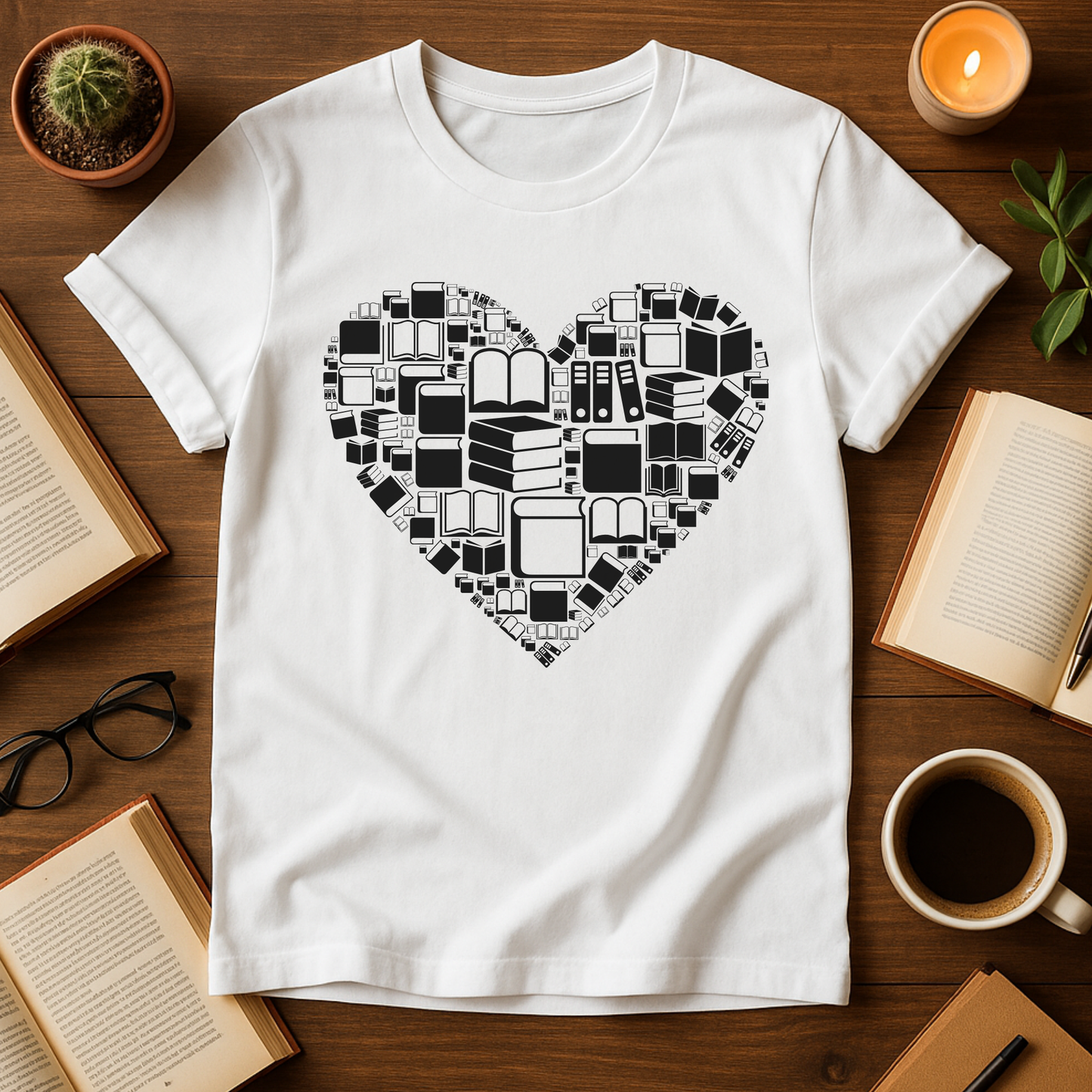 I Heart Books Softstyle T-Shirt