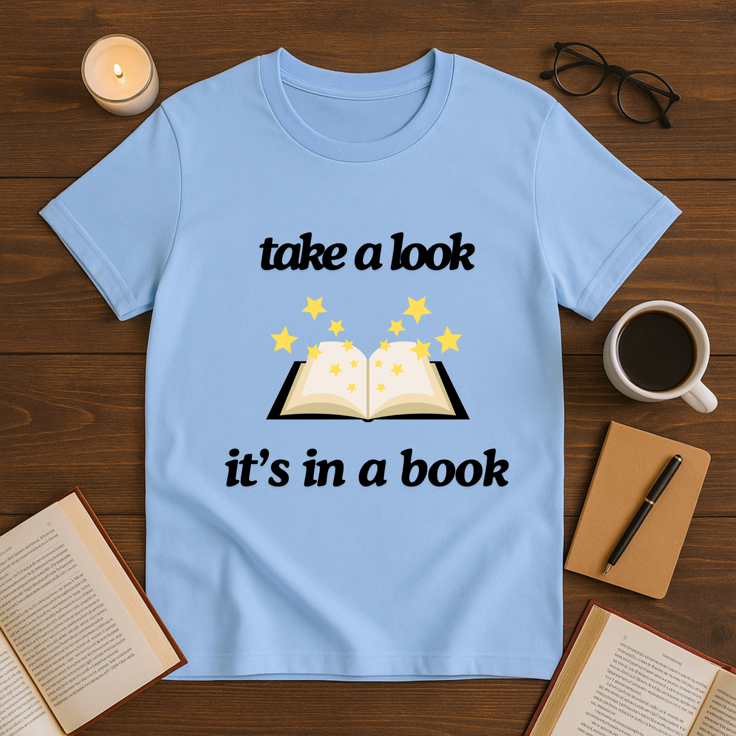 Take a Look It's In a Book Softstyle T-Shirt