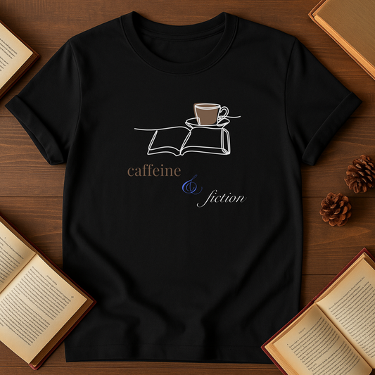 Caffeine & Fiction Softstyle T-Shirt