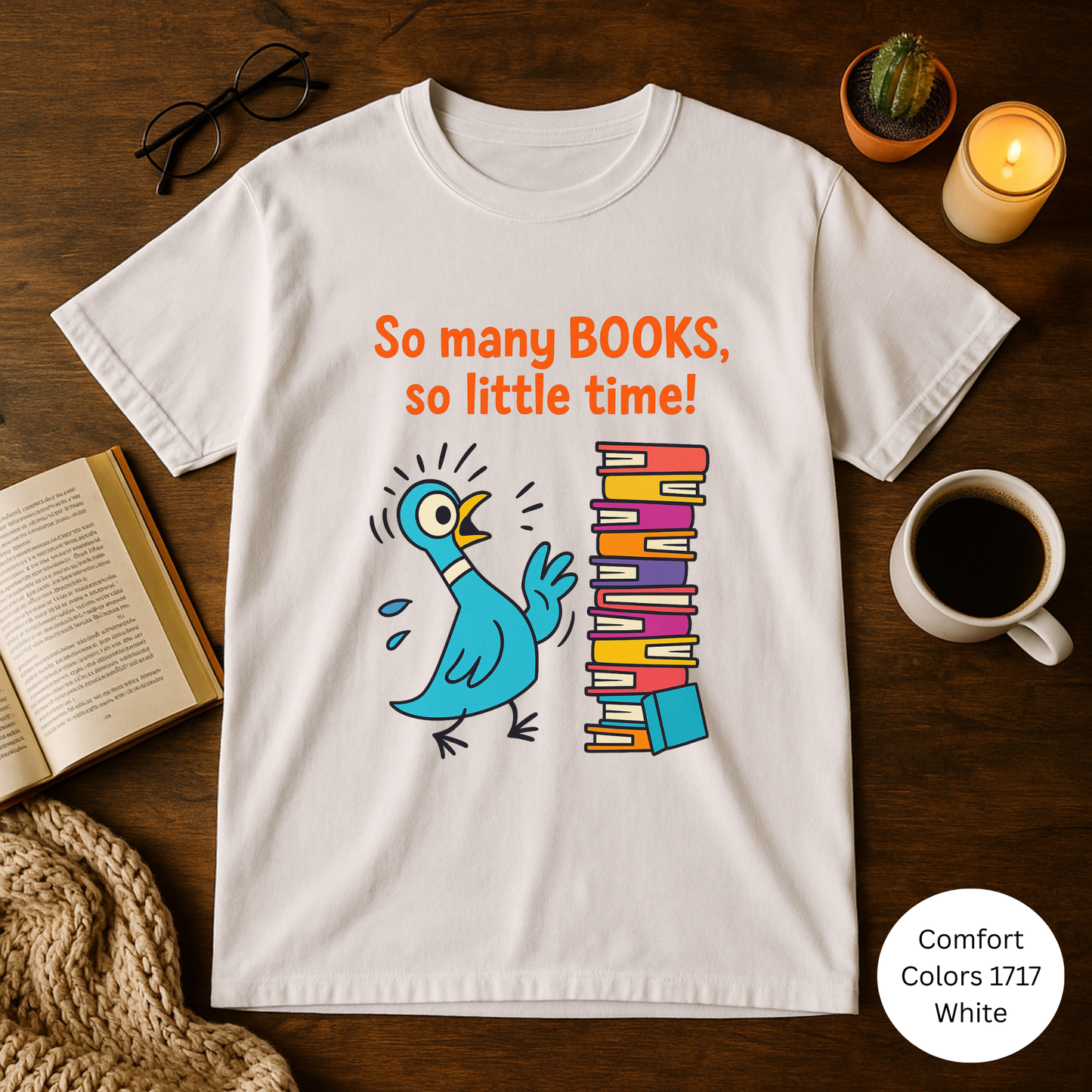 So Many Books So Little Time Book T-Shirt