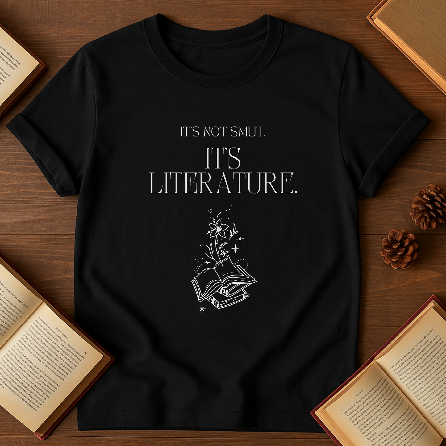 It's Not Smut It's Literature Softstyle T-Shirt