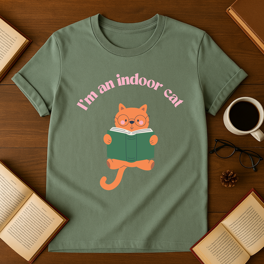 I'm An Indoor Cat Softstyle T-Shirt
