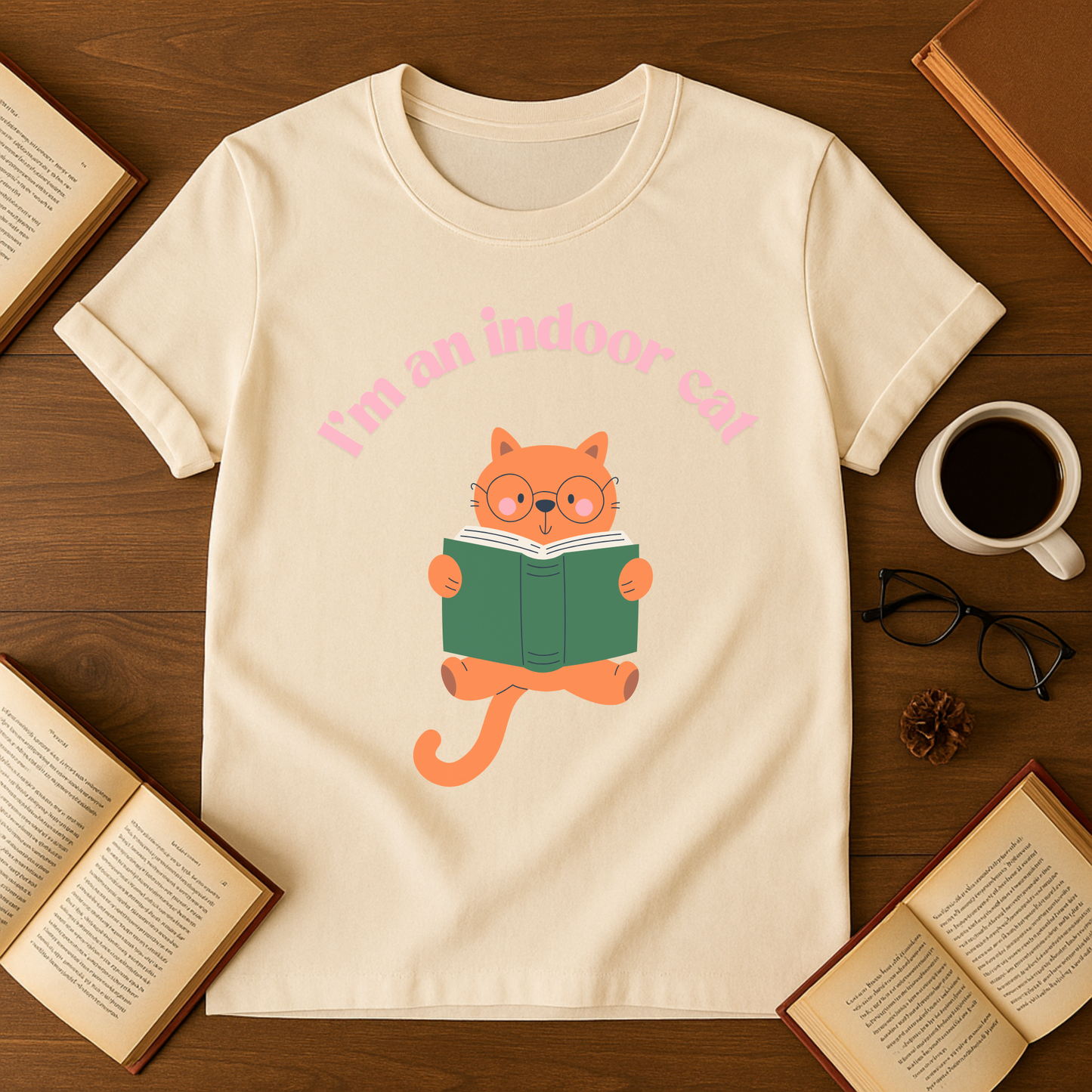 I'm An Indoor Cat Softstyle T-Shirt