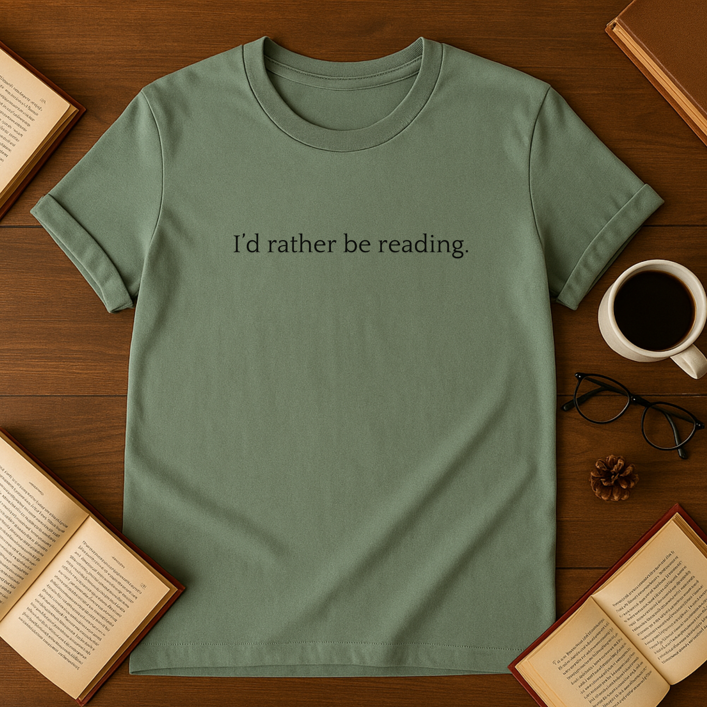 I'd Rather Be Reading Softstyle T-Shirt