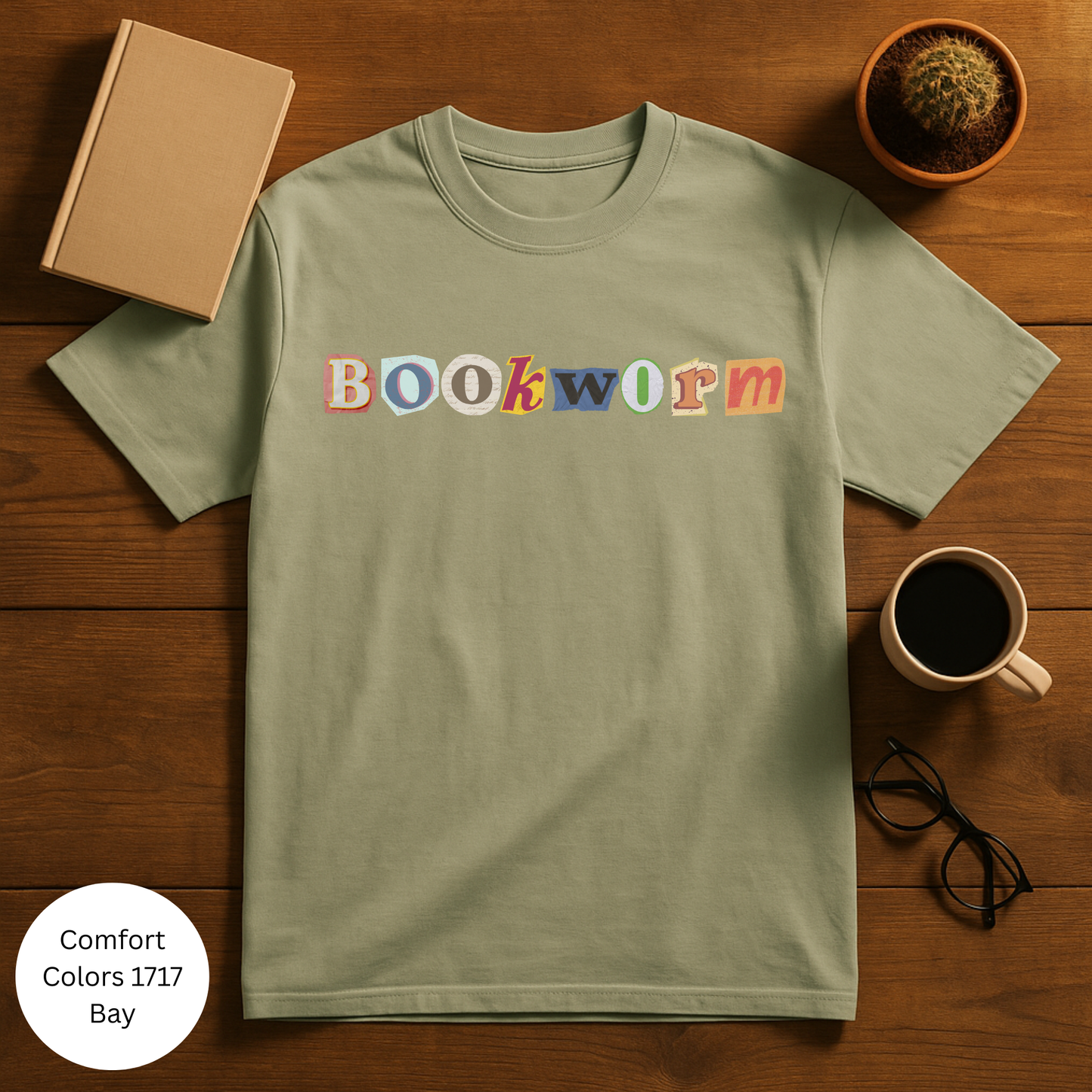 Bookworm Unisex Garment-Dyed T-shirt