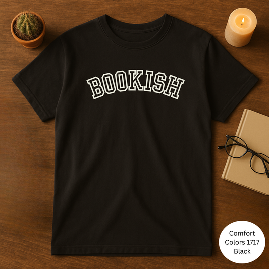 Bookish Unisex Garment-Dyed T-Shirt