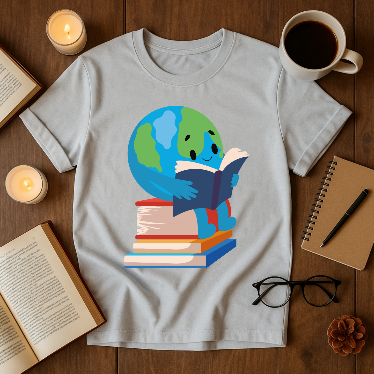 Earth Reading Softstyle T-Shirt