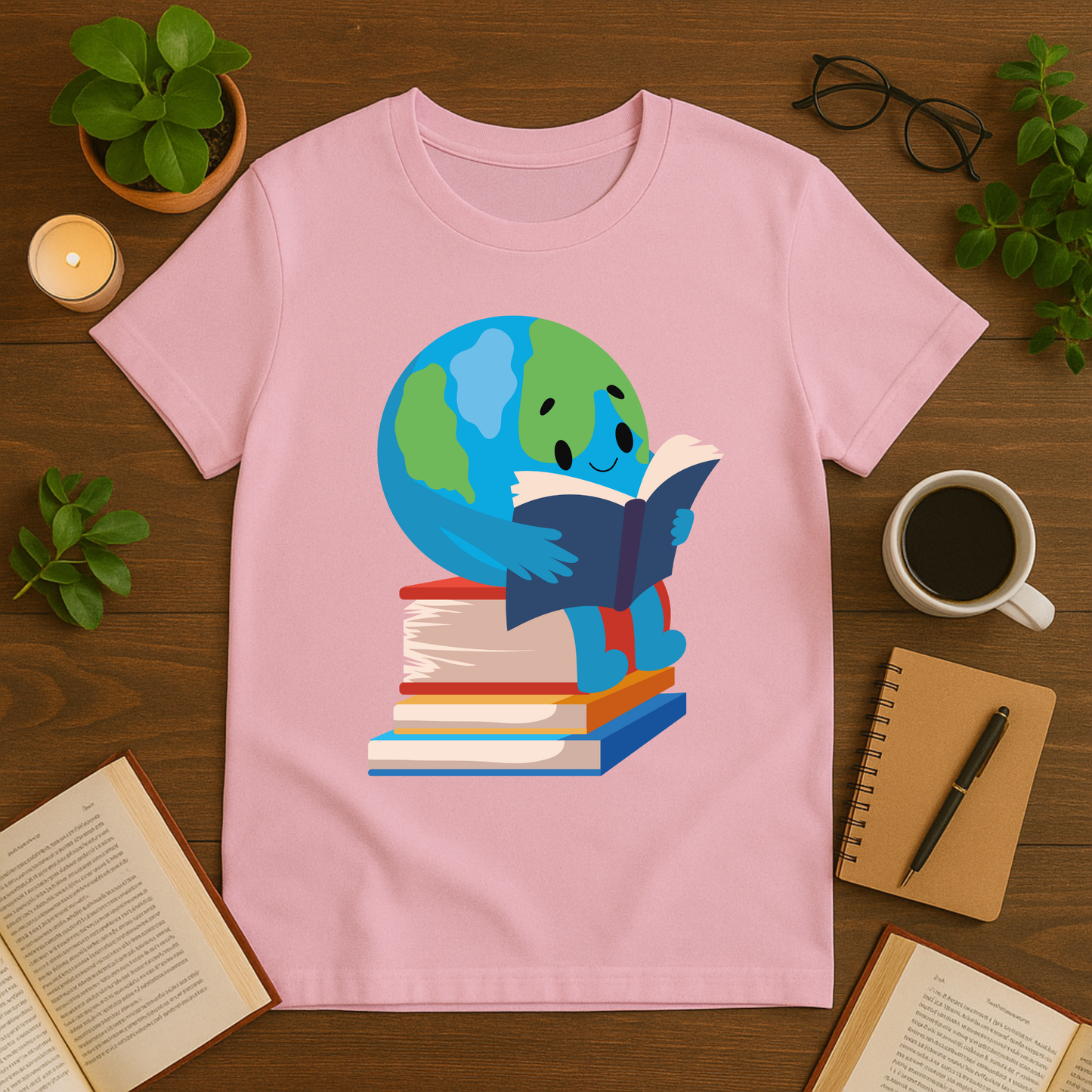 Earth Reading Softstyle T-Shirt