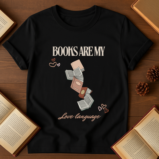 Books Are My Love Language Softstyle T-Shirt