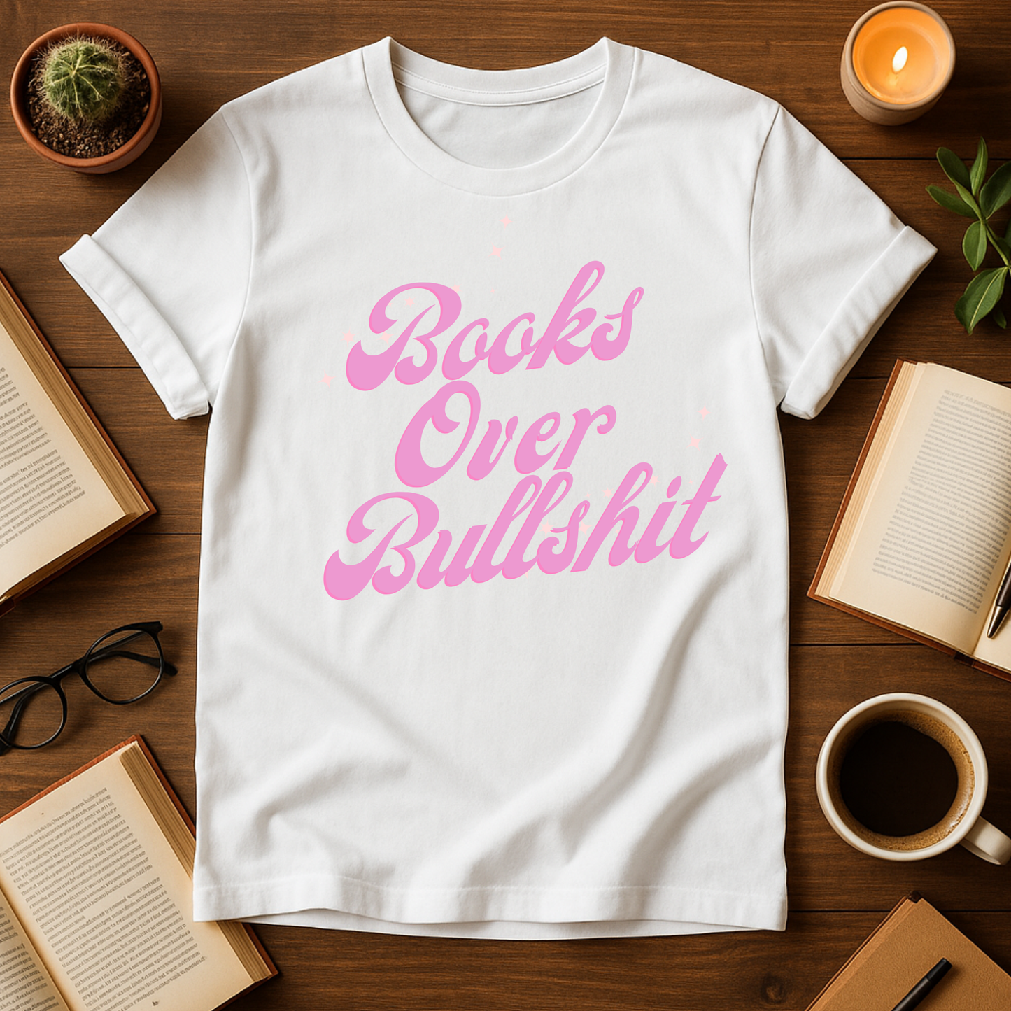 Books Over Bullshit Softstyle T-Shirt