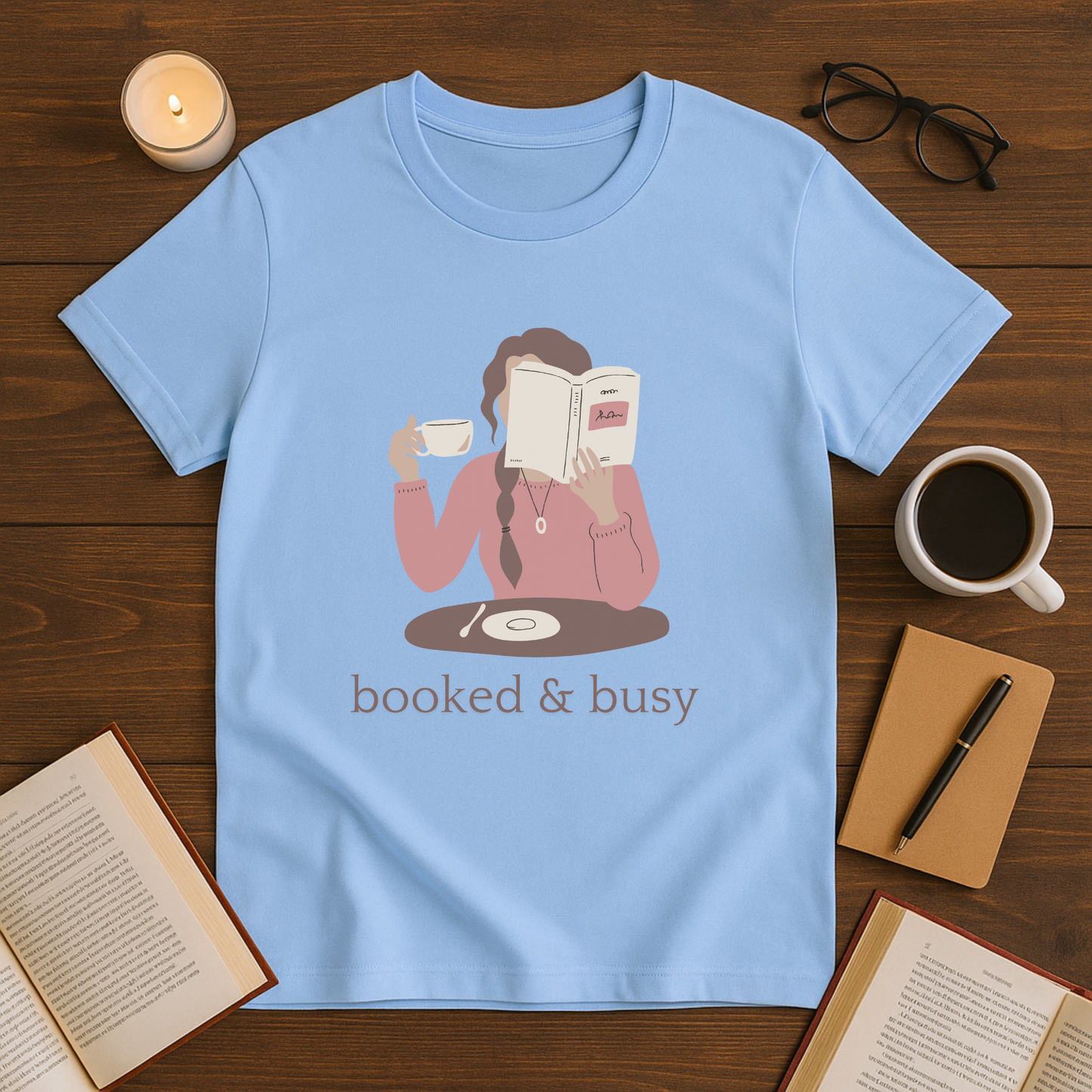 Booked and Busy Softstyle T-Shirt