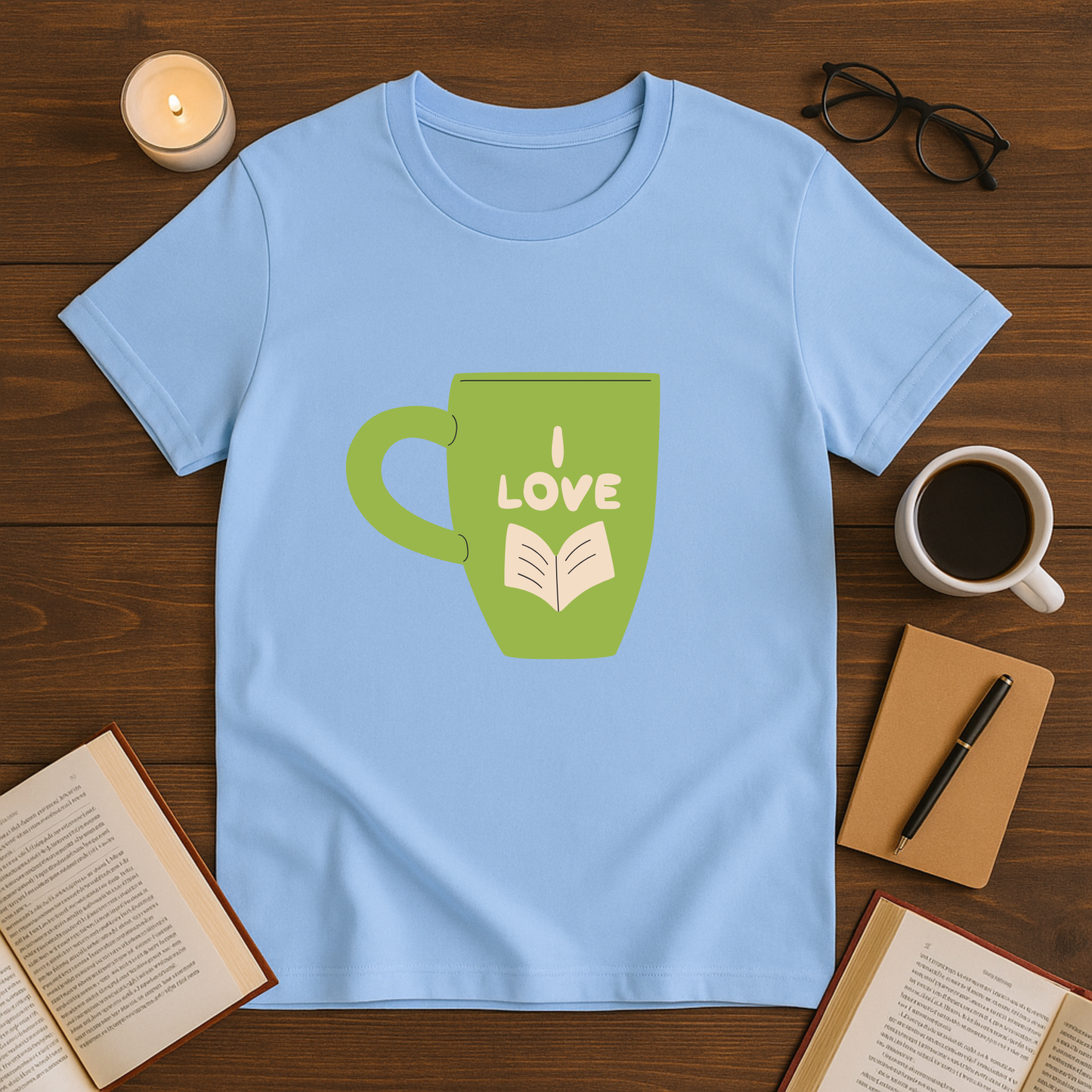 I Love Reading Cup Softstyle T-Shirt