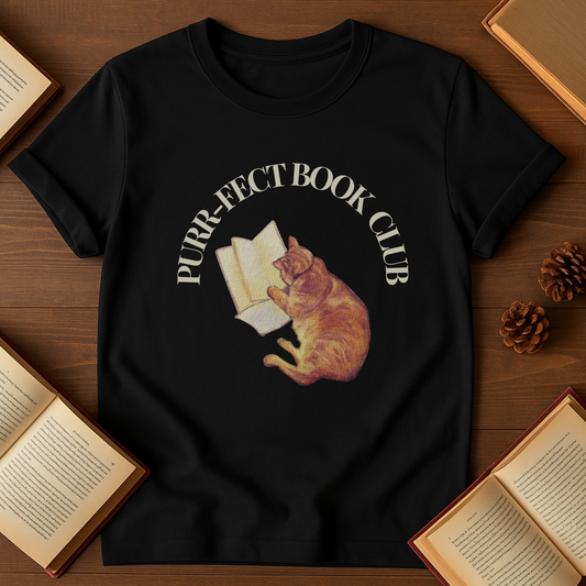 Purr-fect Book Club Softstyle T-Shirt