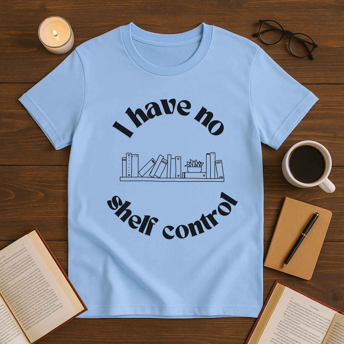I Have No Shelf Control Softstyle T-Shirt