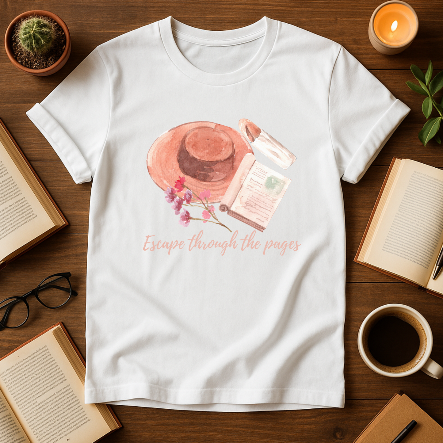 Escape Through The Pages Softstyle T-Shirt