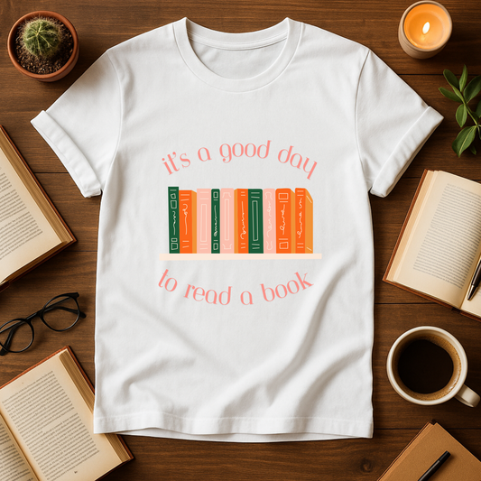 It's a Good Day To Read a Book Softstyle T-Shirt