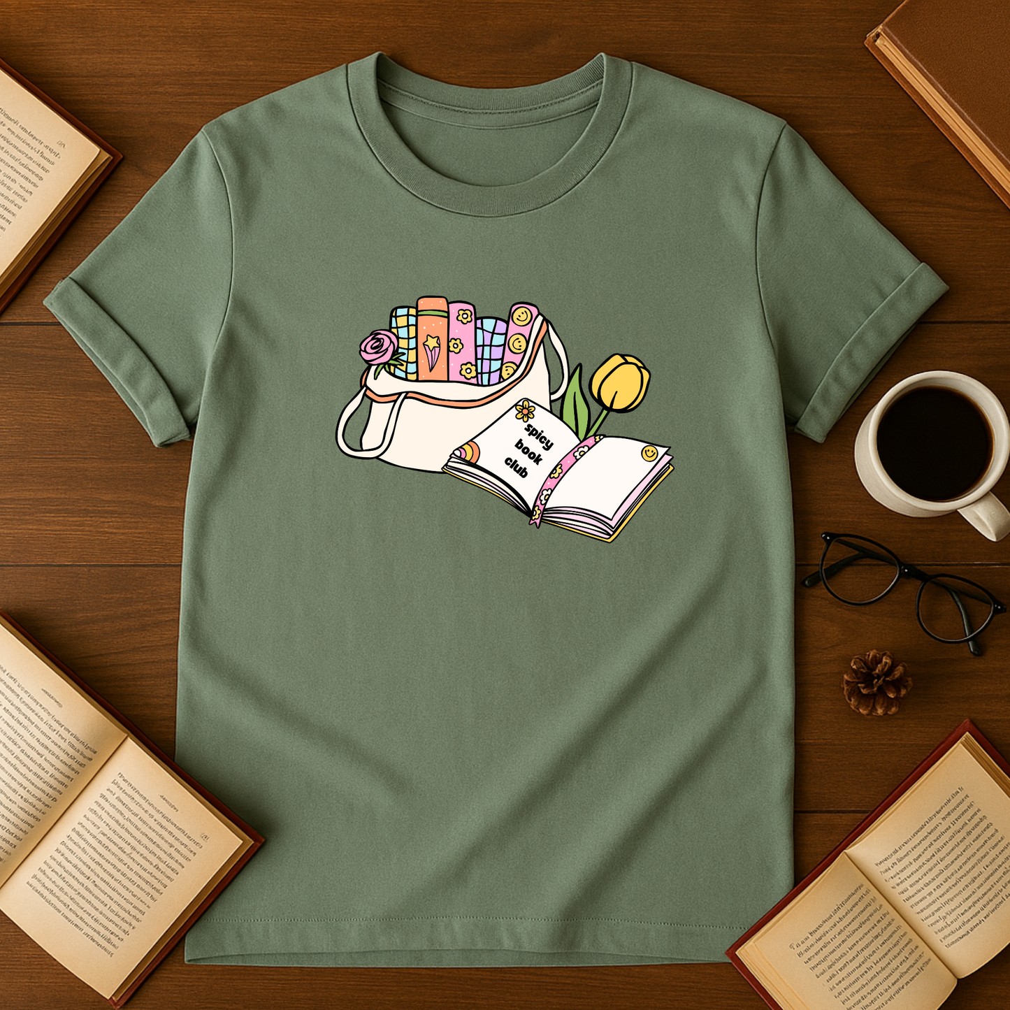 Spicy Book Club Softstyle T-Shirt