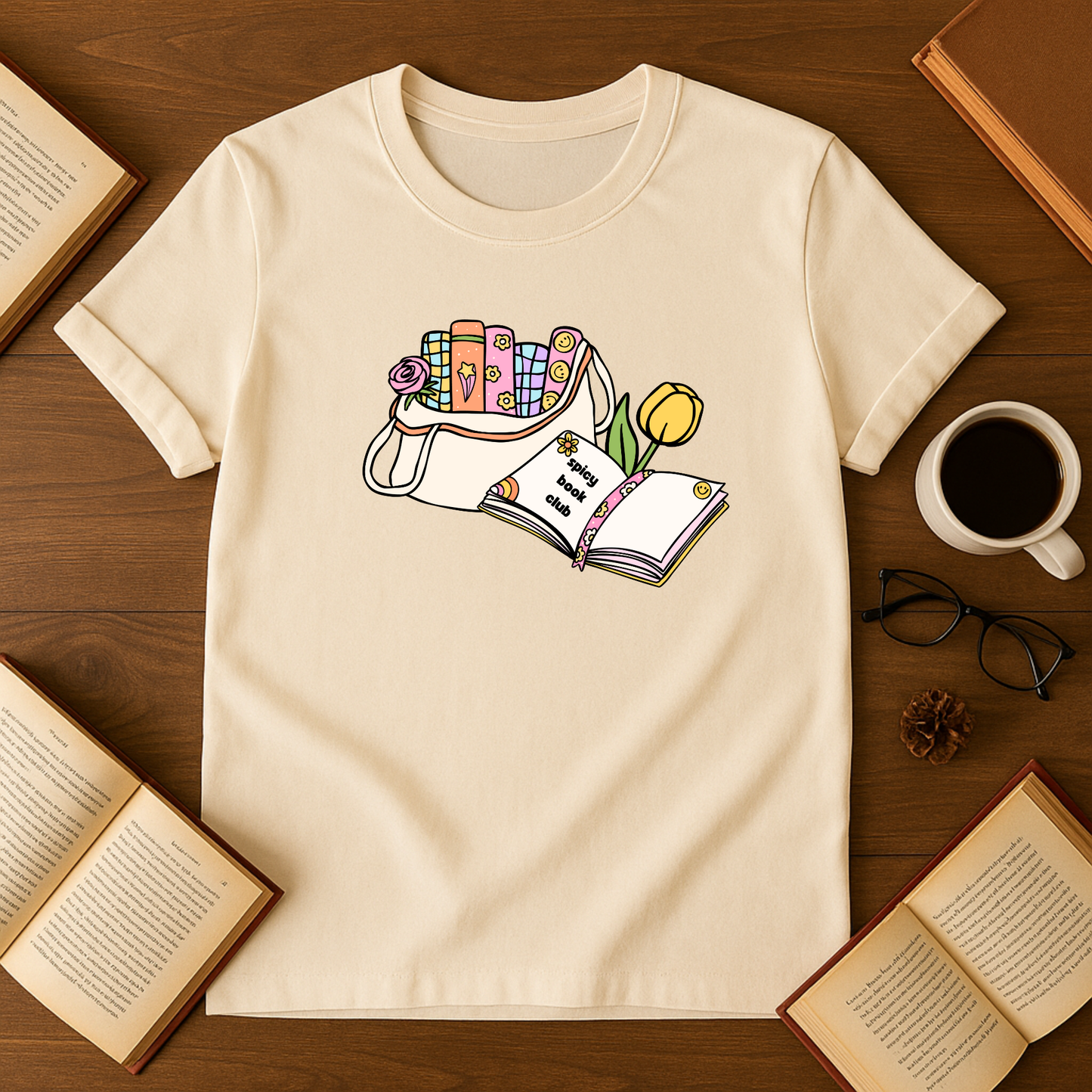 Spicy Book Club Softstyle T-Shirt