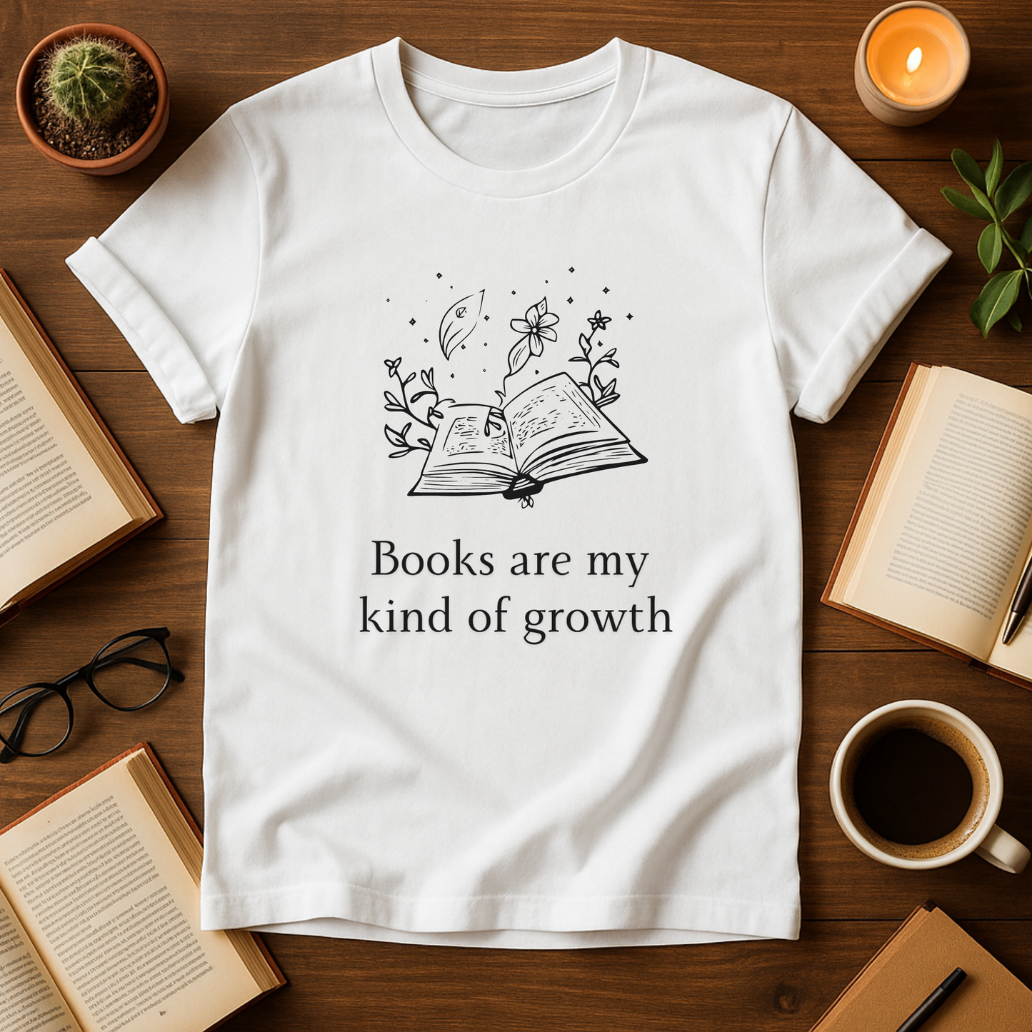 Books Are My Kind Of Growth Softstyle T-Shirt