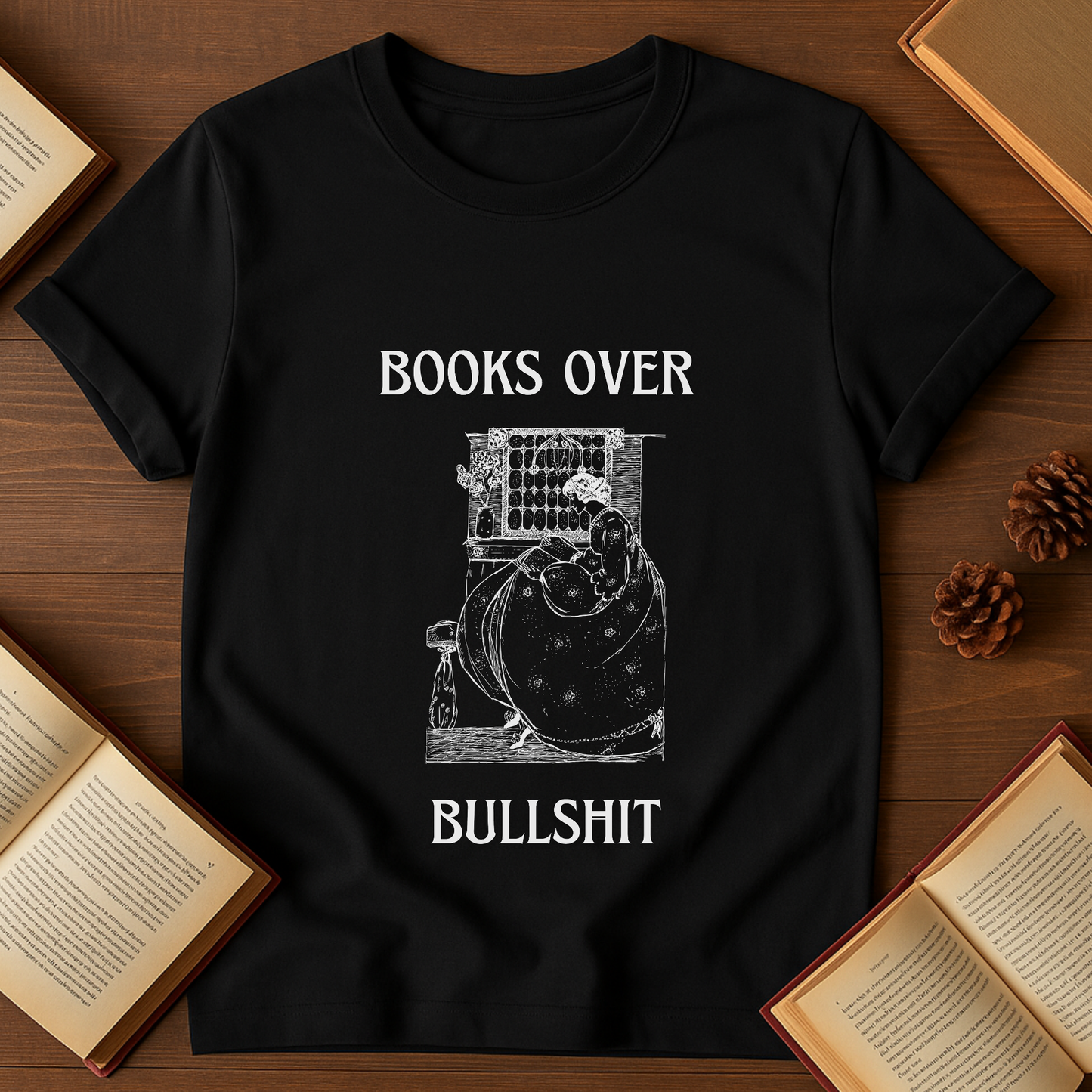 Books Over Bullshit Softstyle T-Shirt