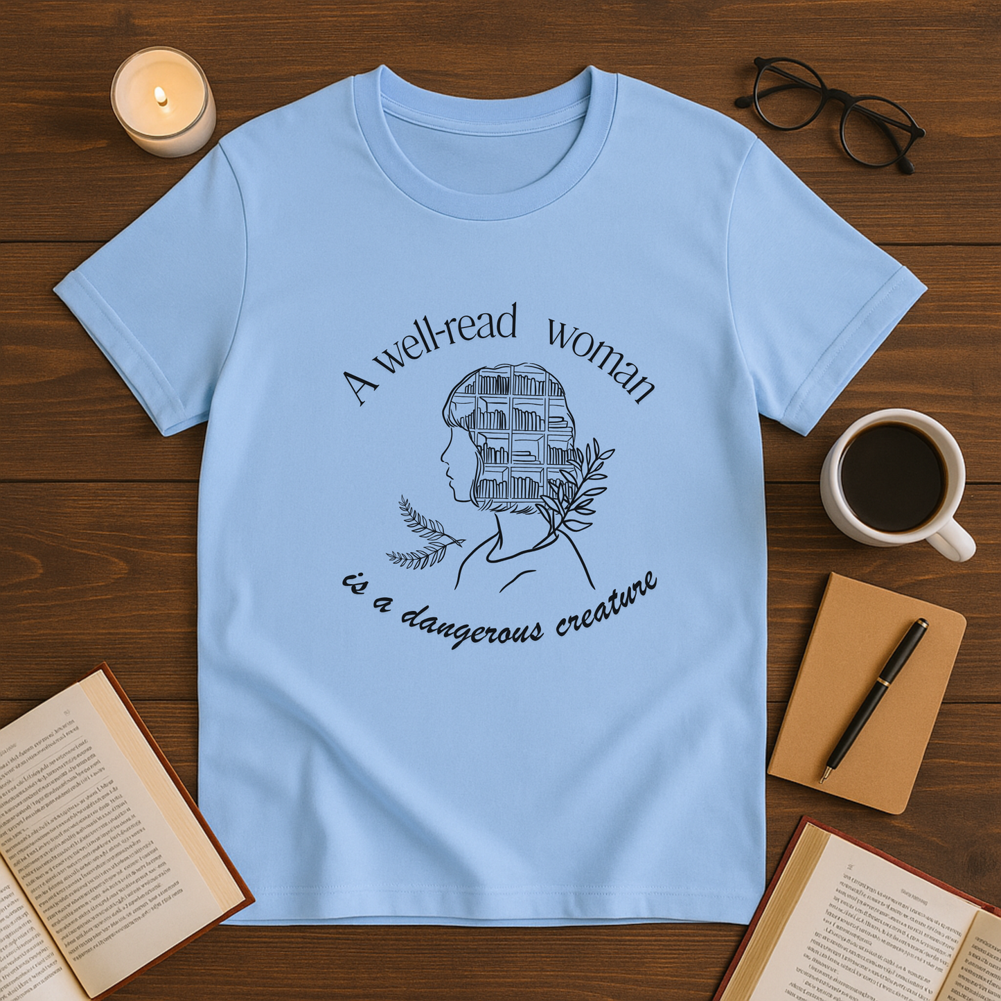 A Well-read Woman Is A Dangerous Creature Softstyle T-Shirt