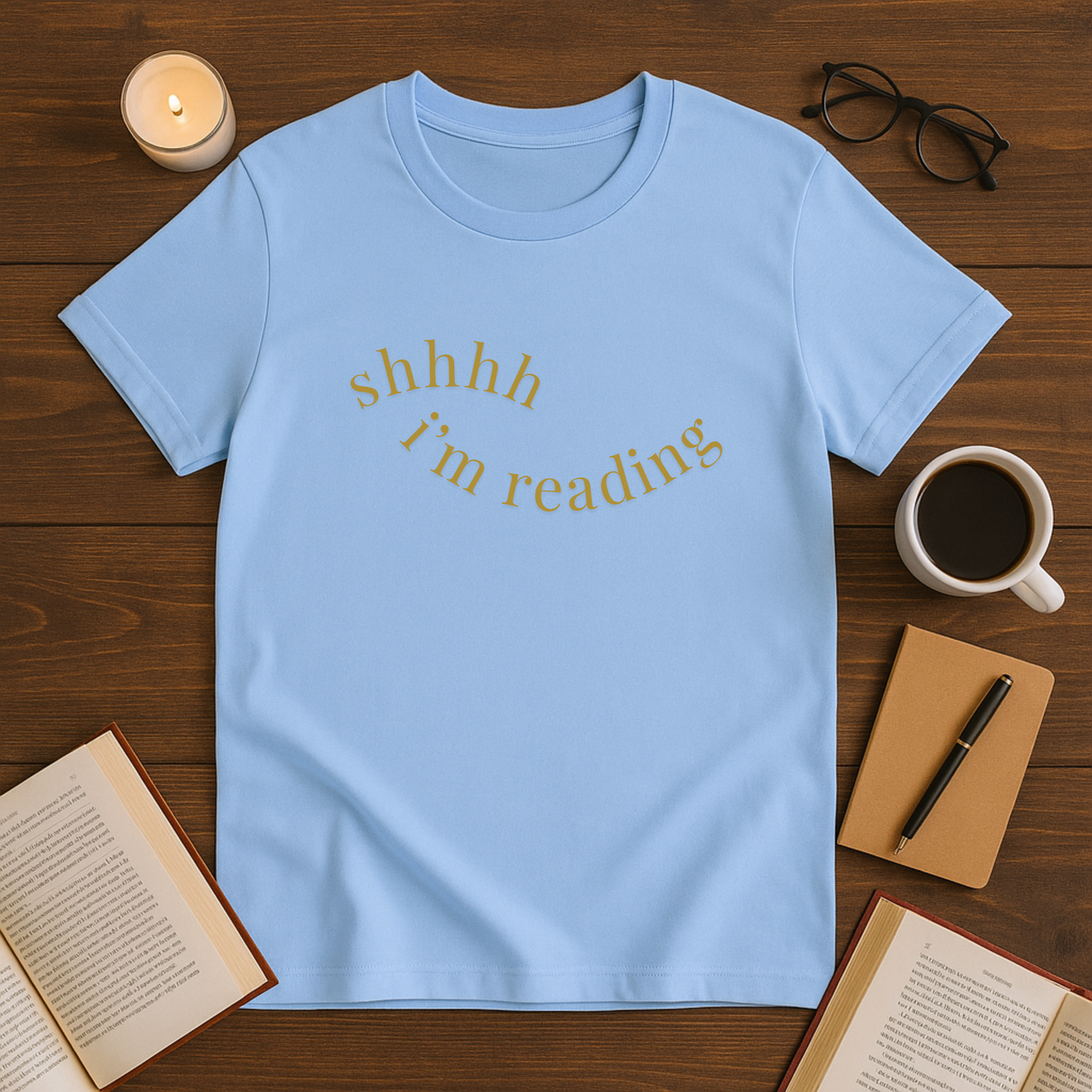 Shhh I'm reading Softstyle T-Shirt