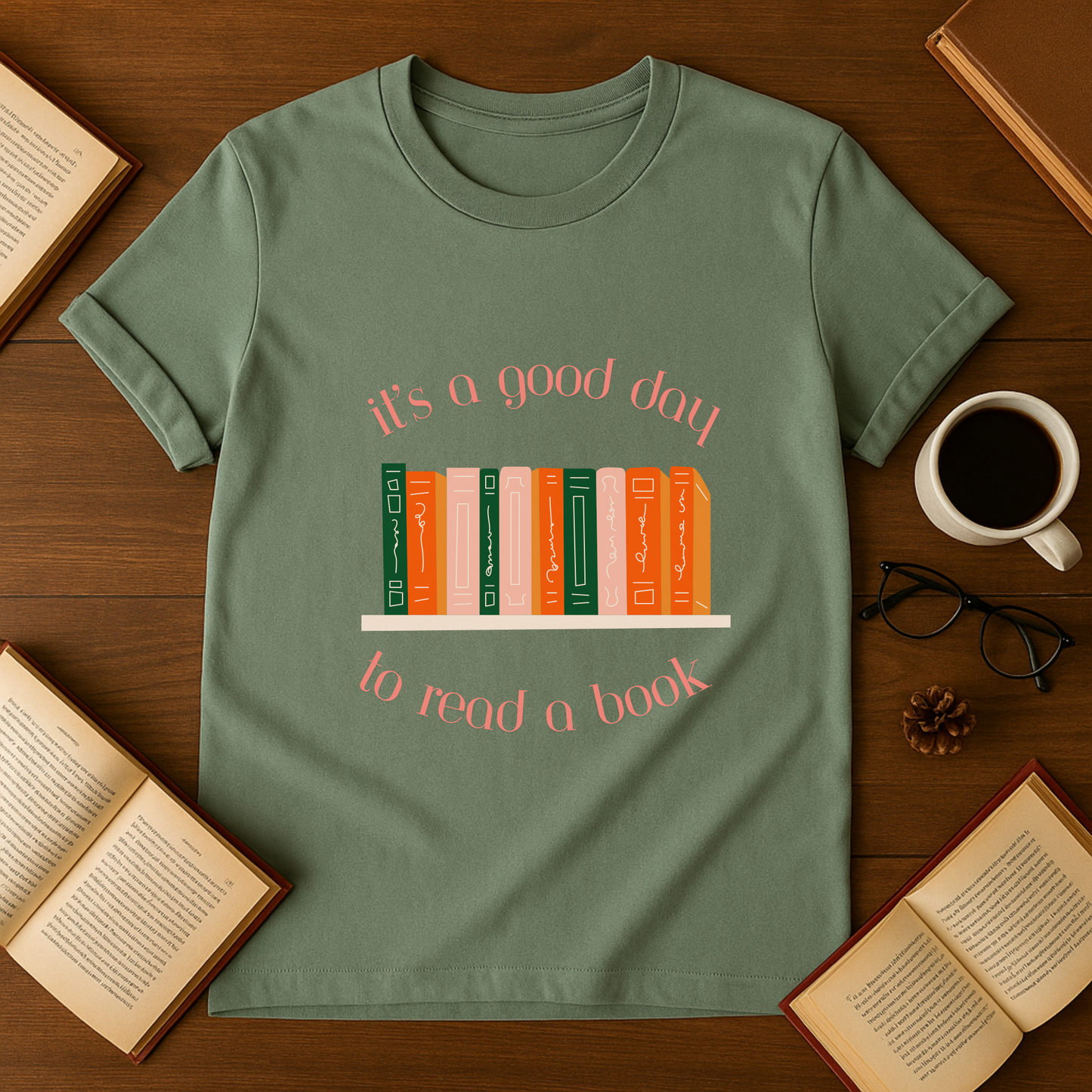 It's a Good Day To Read a Book Softstyle T-Shirt