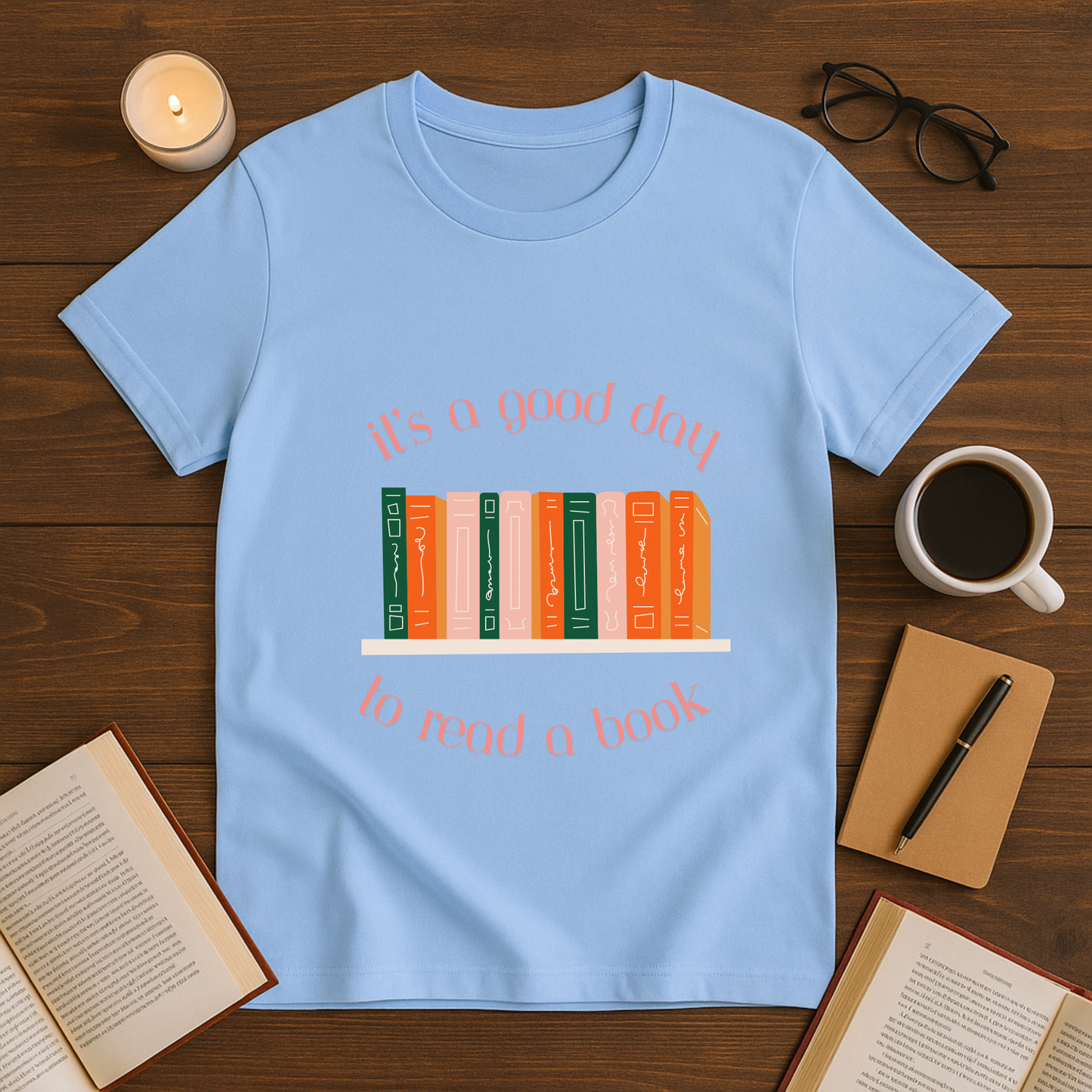 It's a Good Day To Read a Book Softstyle T-Shirt