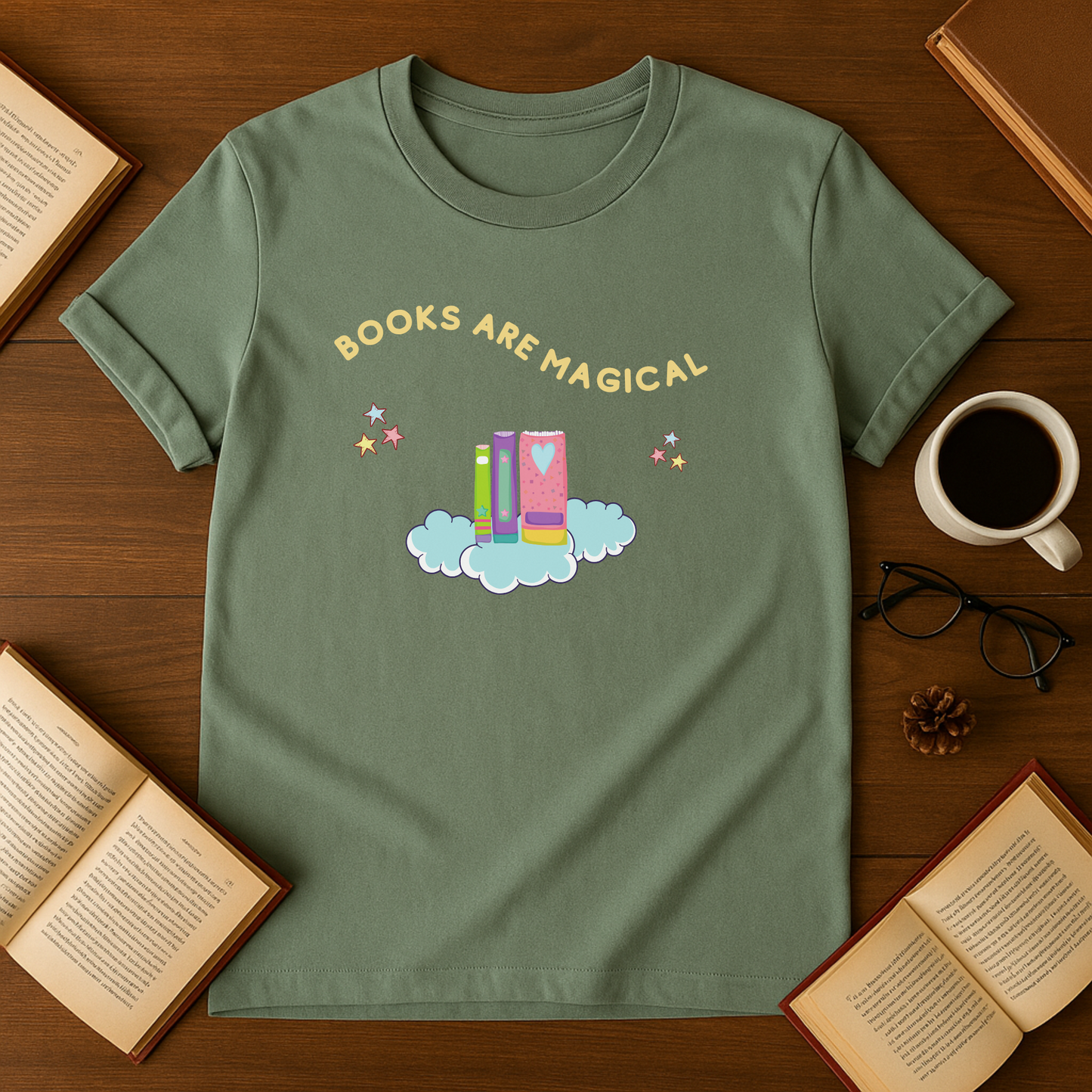 Books Are Magical Softstyle T-Shirt