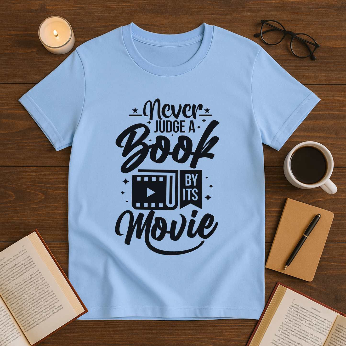 Never Judge a Book by Its Movie Softstyle T-Shirt