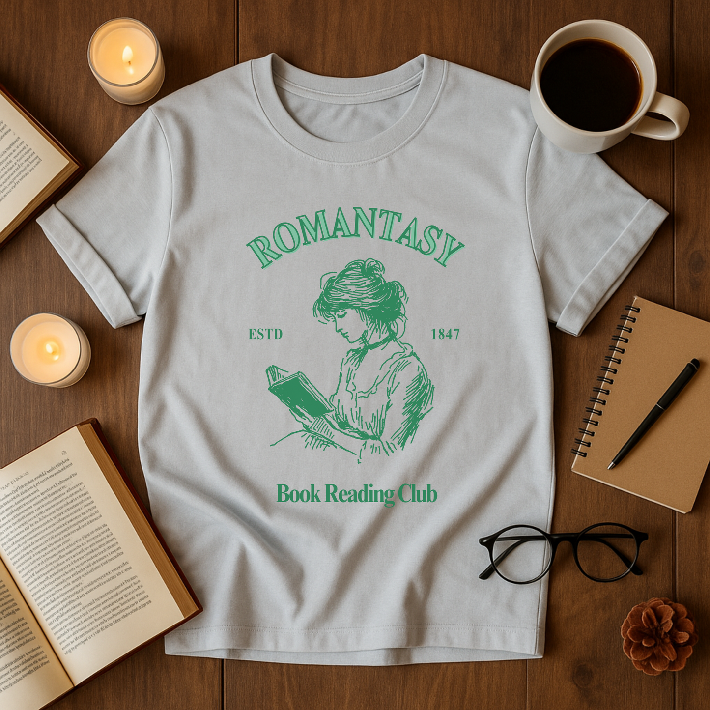 Romantasy Book Reading Club Softstyle T-Shirt