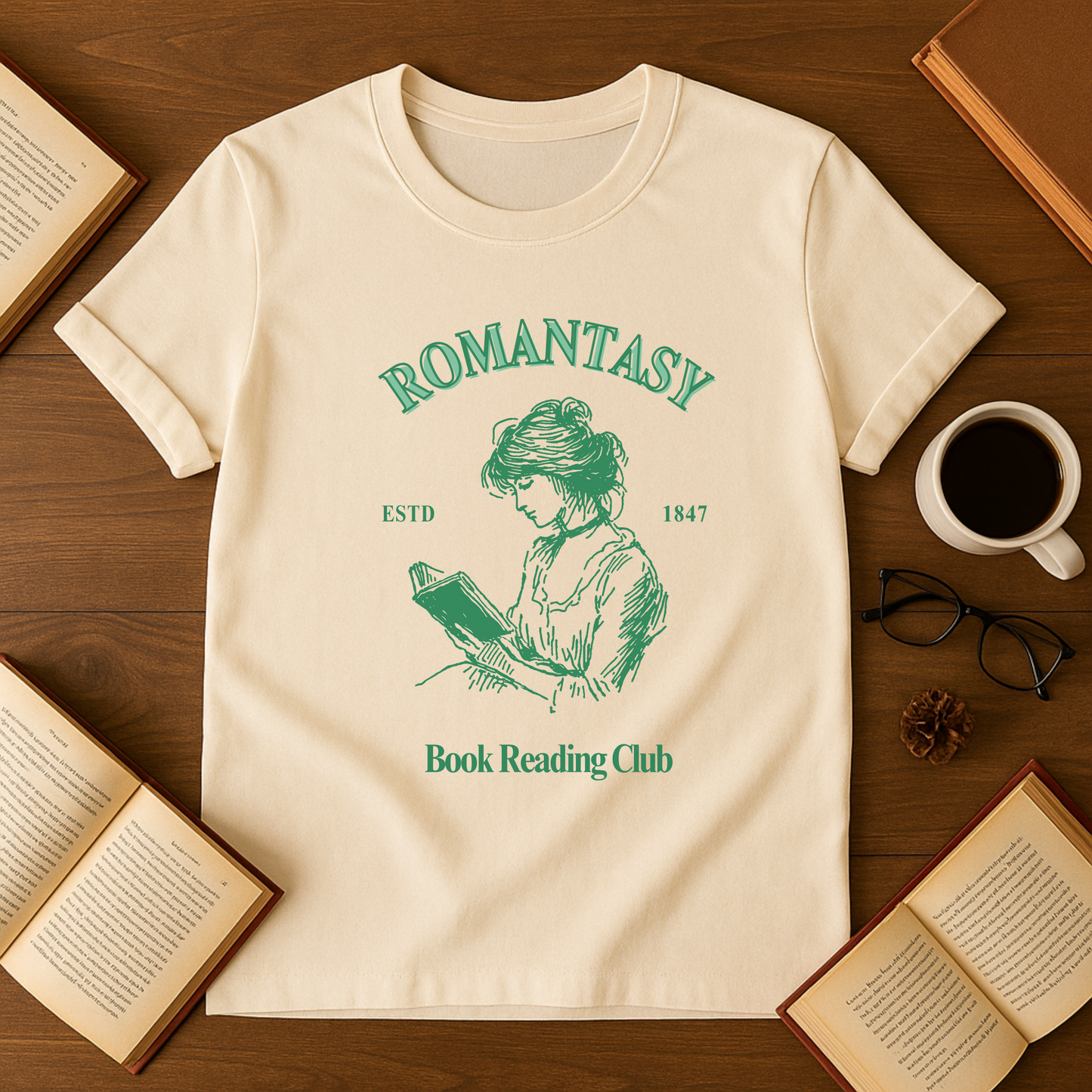 Romantasy Book Reading Club Softstyle T-Shirt