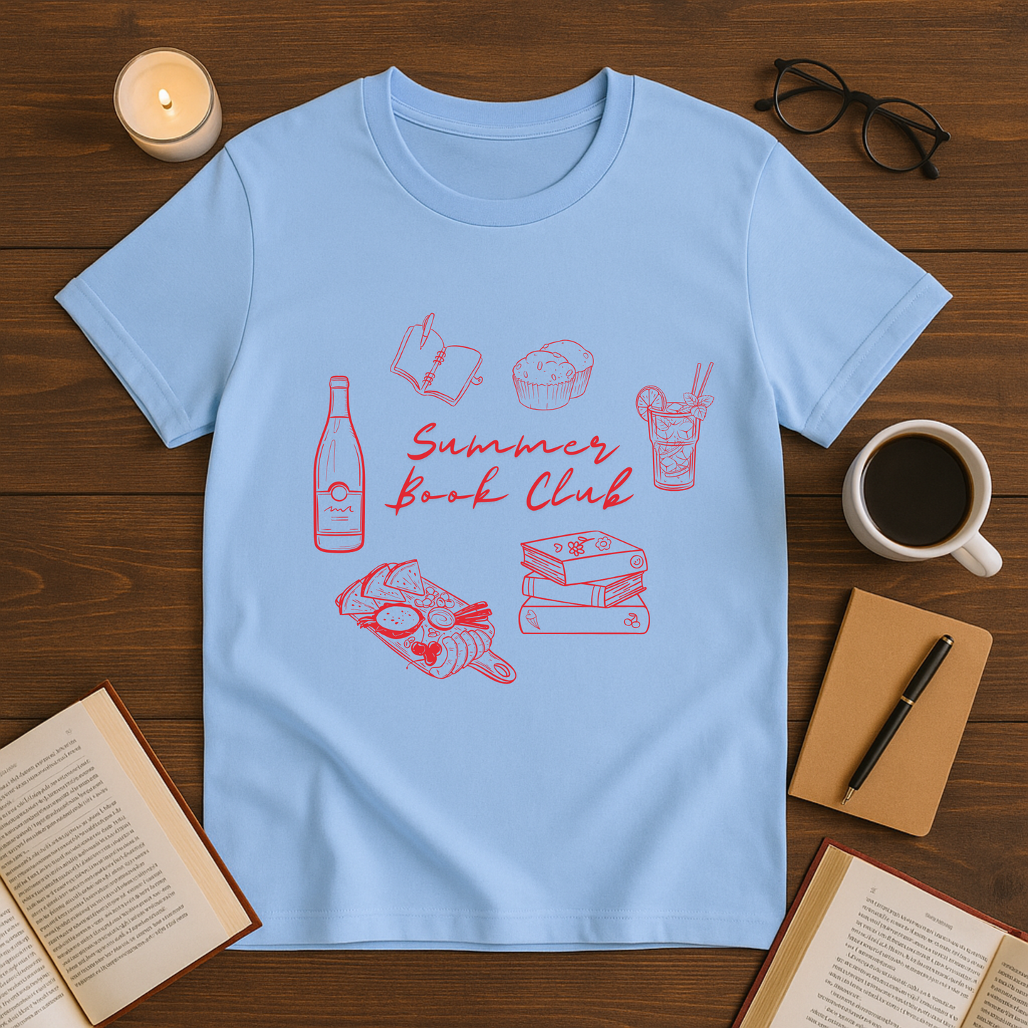 Summer Book Club Softstyle T-Shirt