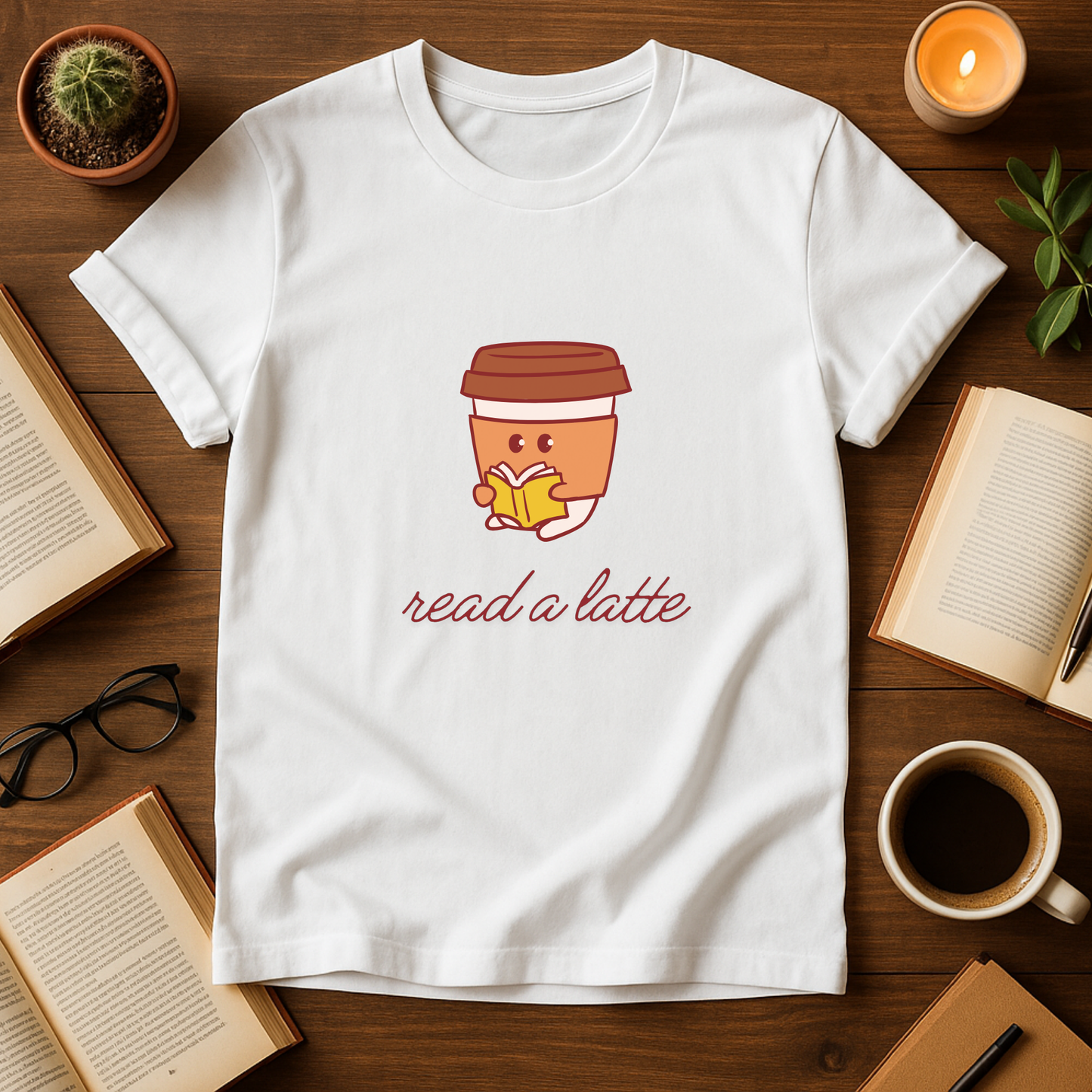 Read a Latte T-Shirt