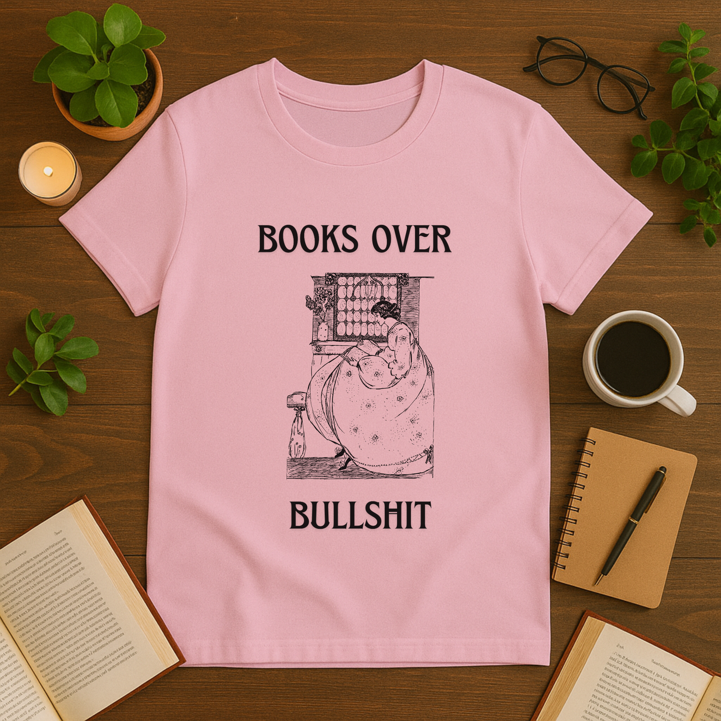 Books Over Bullshit Softstyle T-Shirt