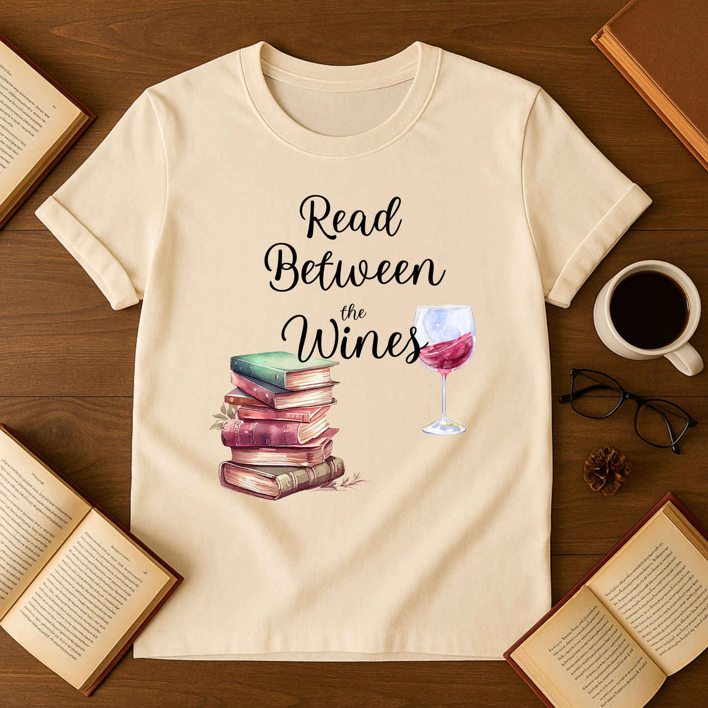 Read Between the Wines Softstyle T-Shirt