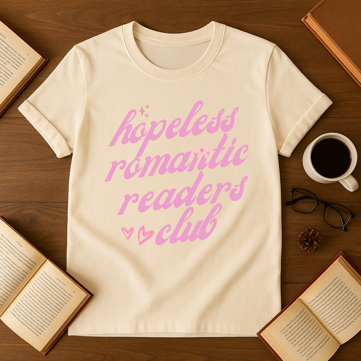 Hopeless Romantic Readers Club Softstyle T-Shirt