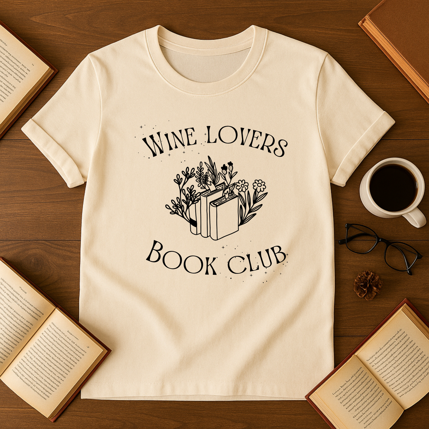 Wine Lovers Book Club Softstyle T-Shirt