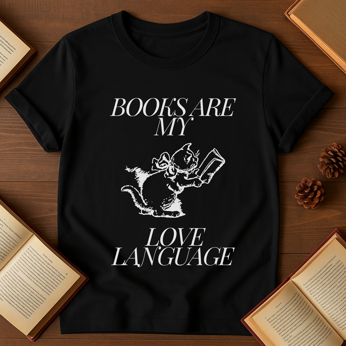 Books Are My Love Language Softstyle T-Shirt
