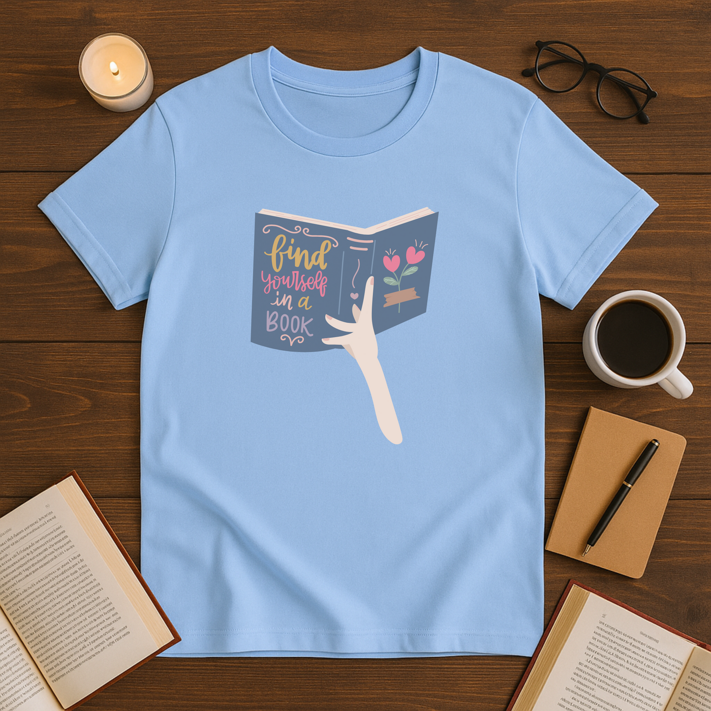 Find Yourself In A Book Softstyle T-Shirt