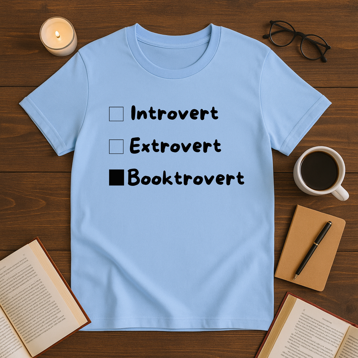 Introvert, Extrovert, Booktrovert Softstyle T-Shirt