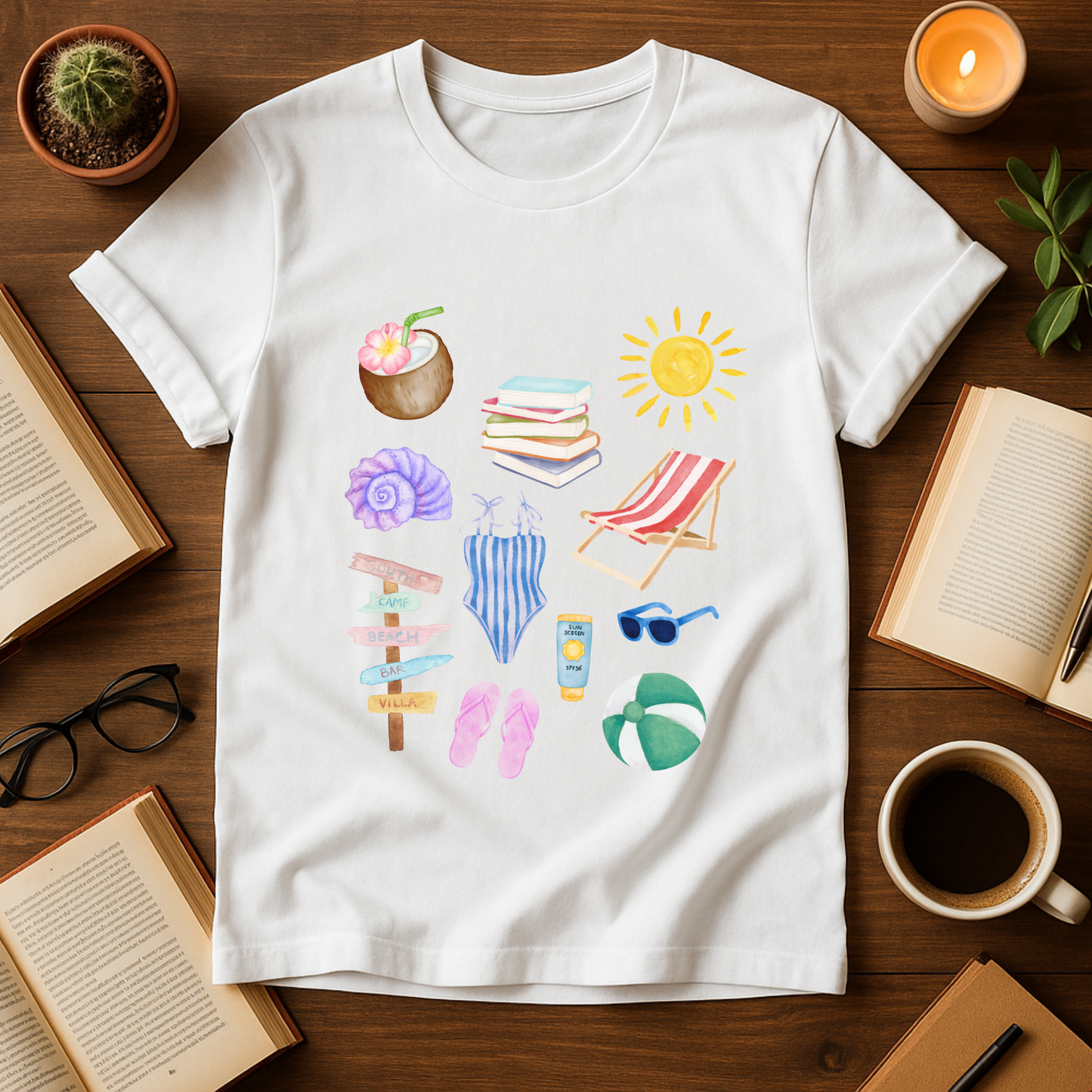 Beach Vibes Softstyle T-Shirt